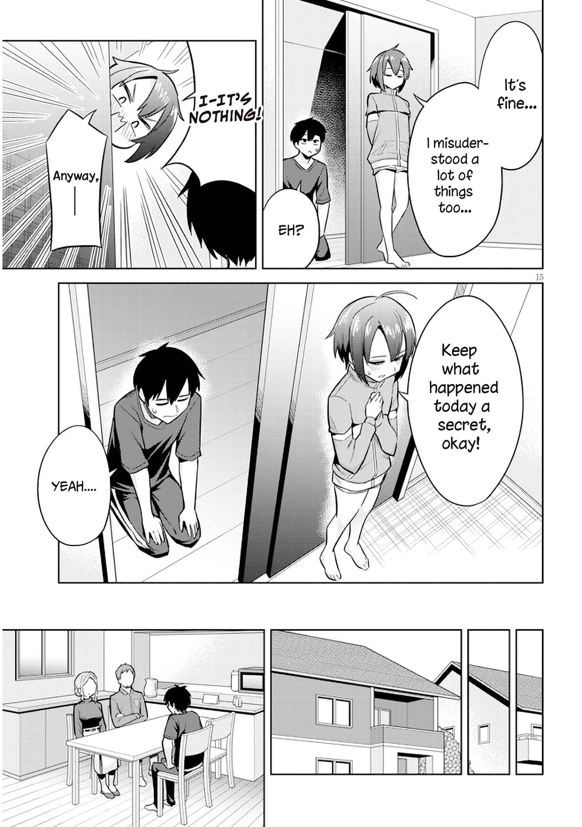 She was Actually My Stepsister.: Recently, the Sense of Distance Between Me and My New Stepbrother is Incredibly Close Chapter 5 page 15 - 