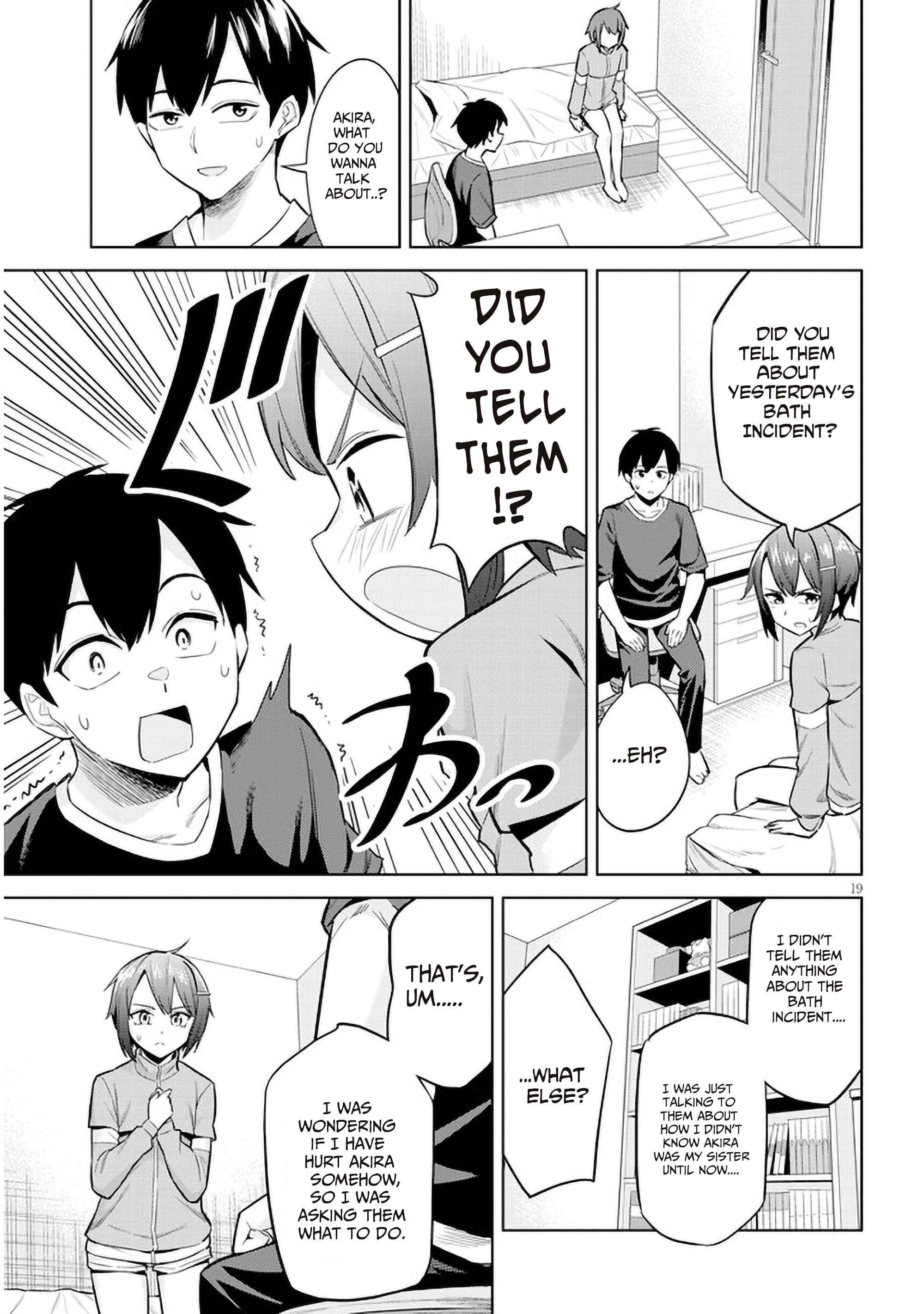 She was Actually My Stepsister.: Recently, the Sense of Distance Between Me and My New Stepbrother is Incredibly Close Chapter 5 page 19 - 