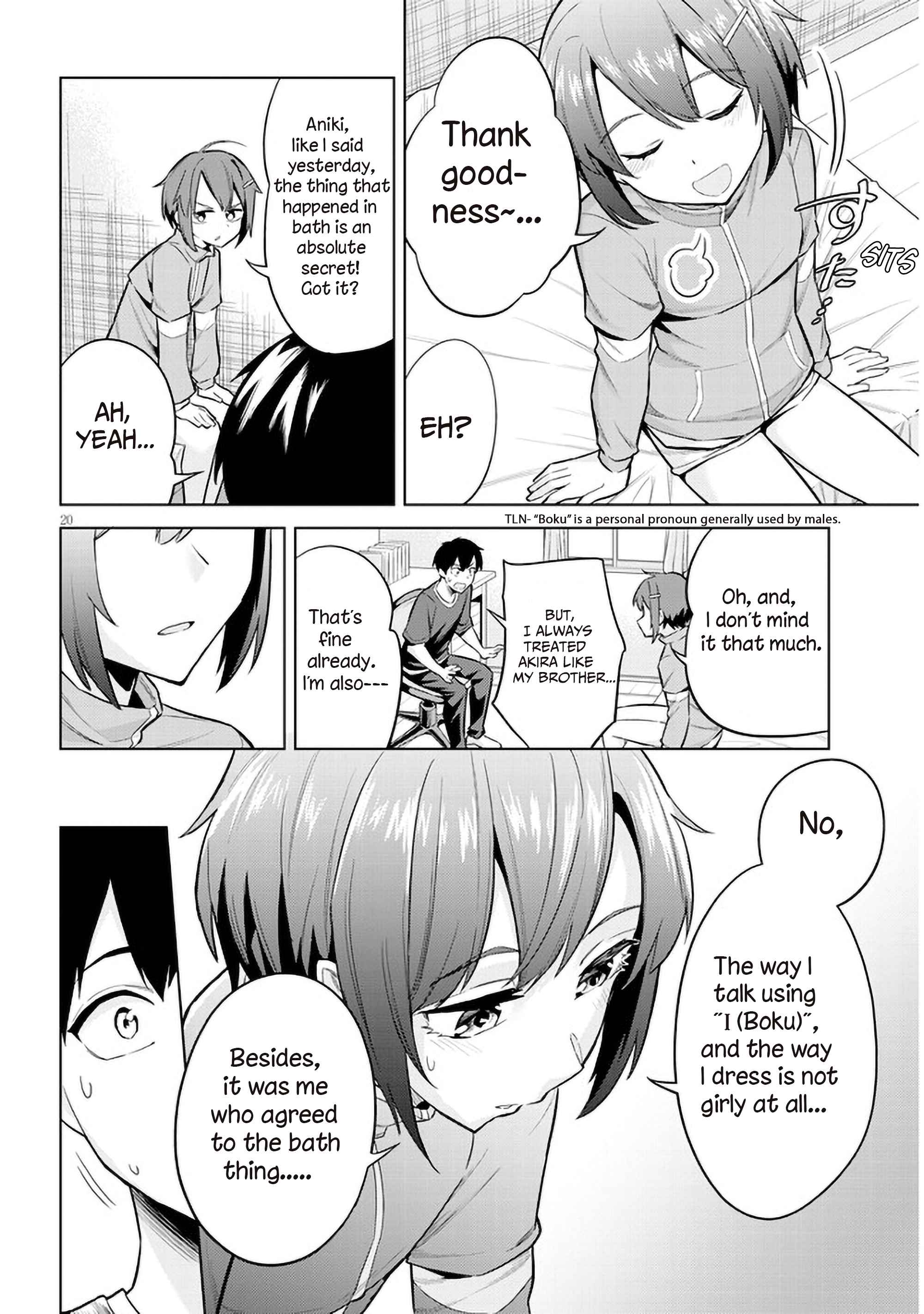She was Actually My Stepsister.: Recently, the Sense of Distance Between Me and My New Stepbrother is Incredibly Close Chapter 5 page 20 - 