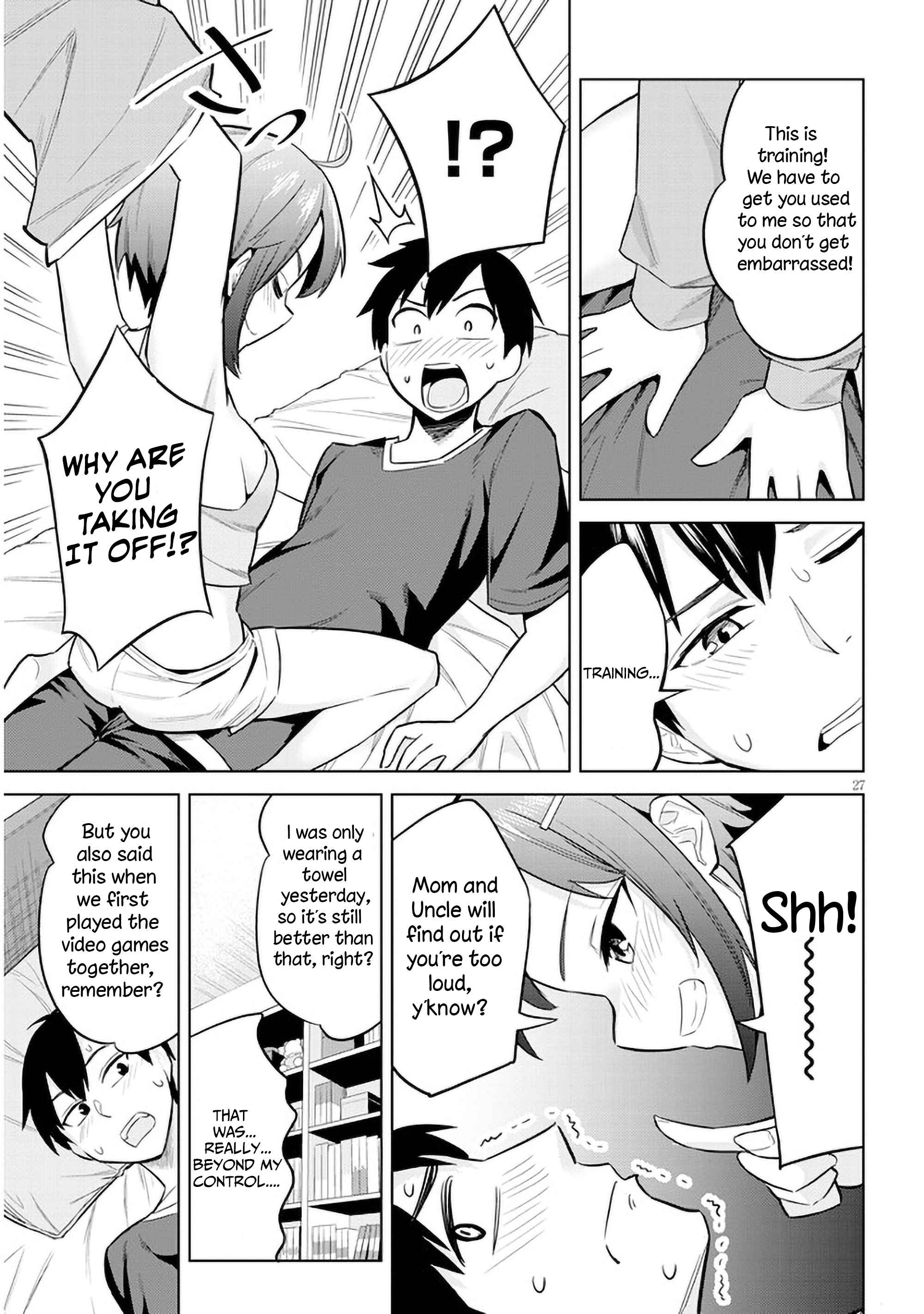 She was Actually My Stepsister.: Recently, the Sense of Distance Between Me and My New Stepbrother is Incredibly Close Chapter 5 page 27 - 