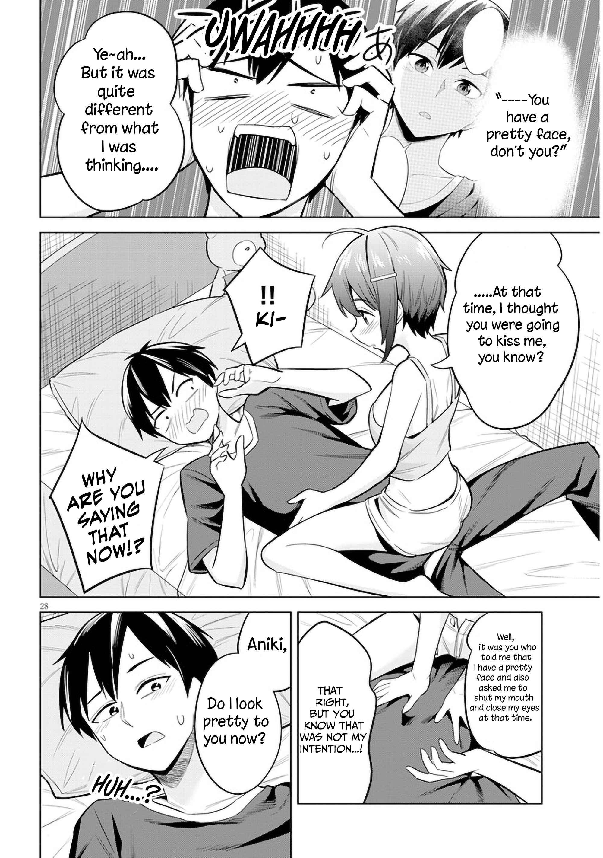 She was Actually My Stepsister.: Recently, the Sense of Distance Between Me and My New Stepbrother is Incredibly Close Chapter 5 page 28 - 