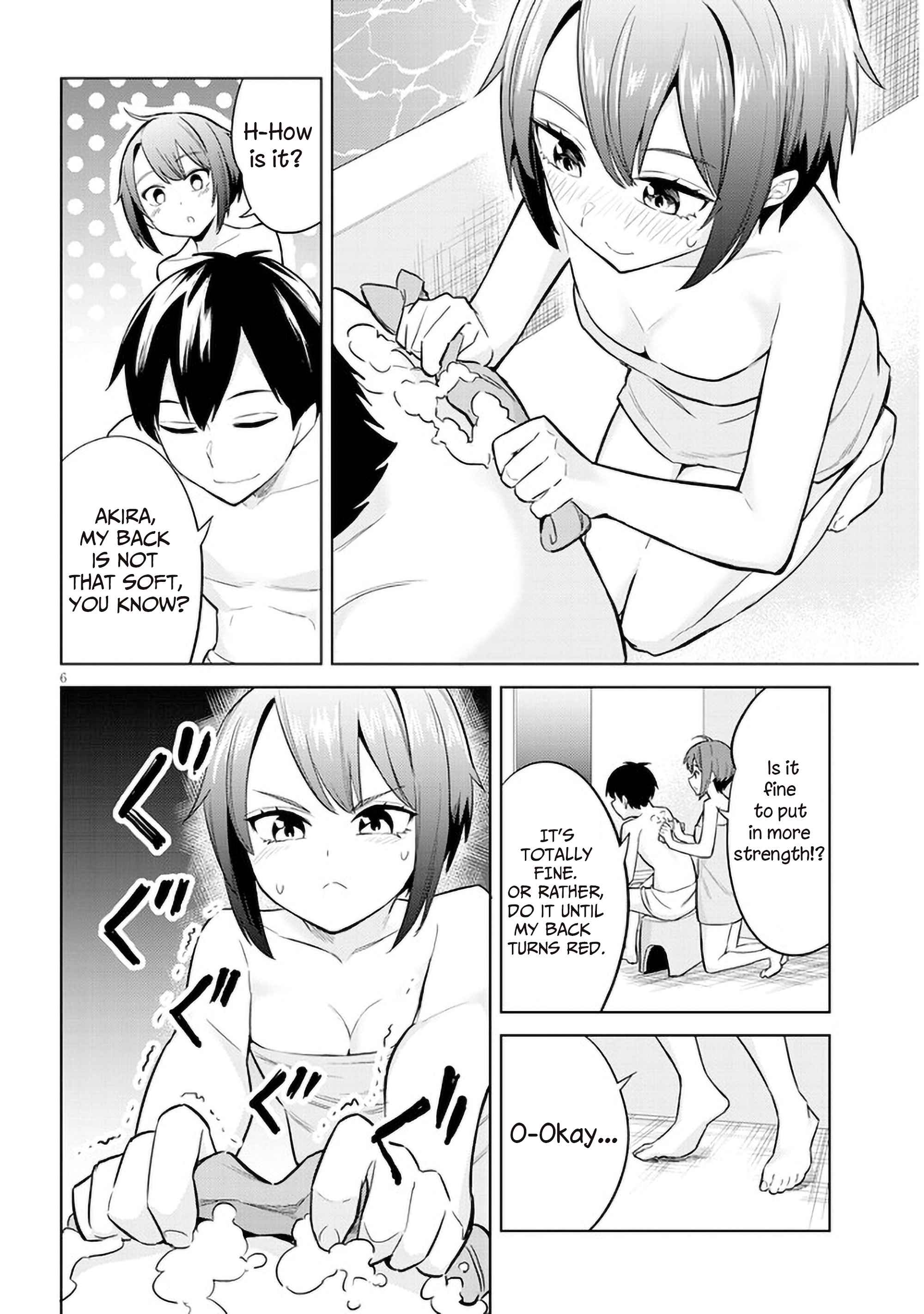 She was Actually My Stepsister.: Recently, the Sense of Distance Between Me and My New Stepbrother is Incredibly Close Chapter 5 page 6 - 