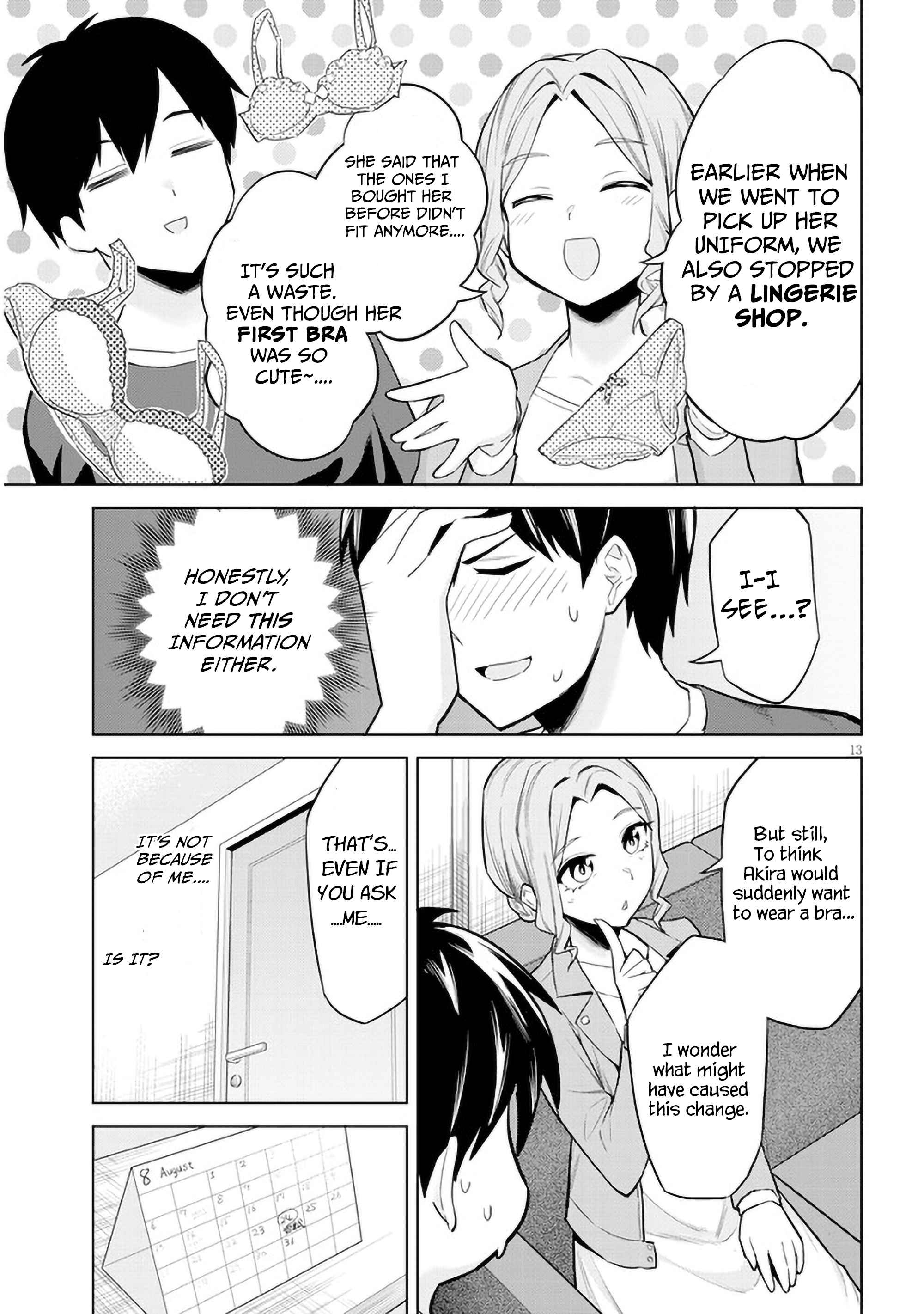 She was Actually My Stepsister.: Recently, the Sense of Distance Between Me and My New Stepbrother is Incredibly Close Chapter 6 page 13 - 