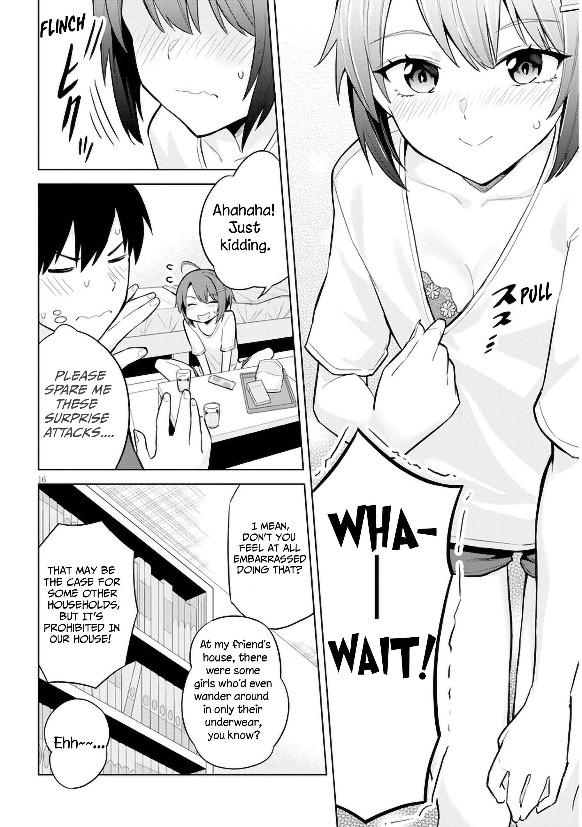 She was Actually My Stepsister.: Recently, the Sense of Distance Between Me and My New Stepbrother is Incredibly Close Chapter 6 page 16 - 
