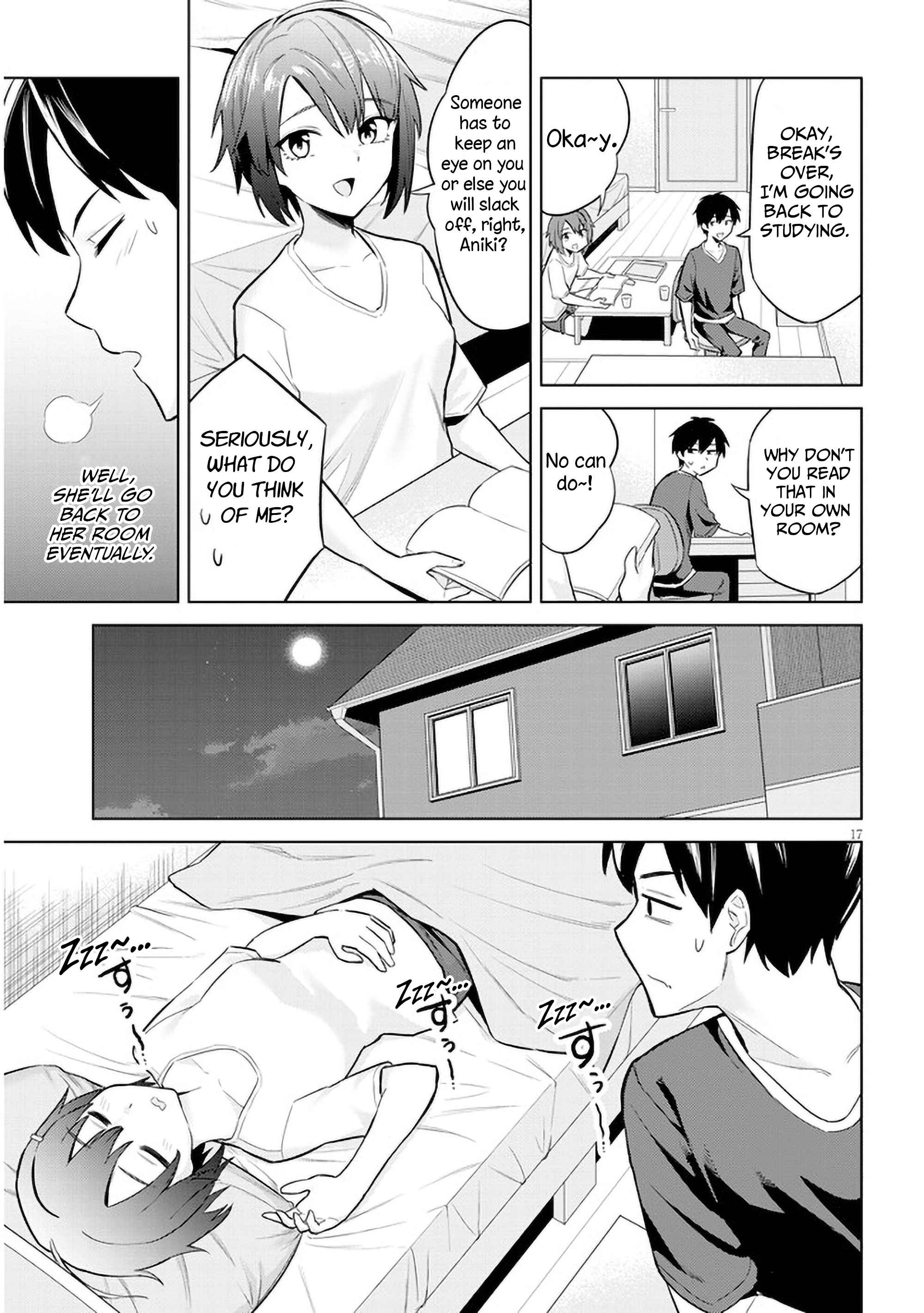 She was Actually My Stepsister.: Recently, the Sense of Distance Between Me and My New Stepbrother is Incredibly Close Chapter 6 page 17 - 