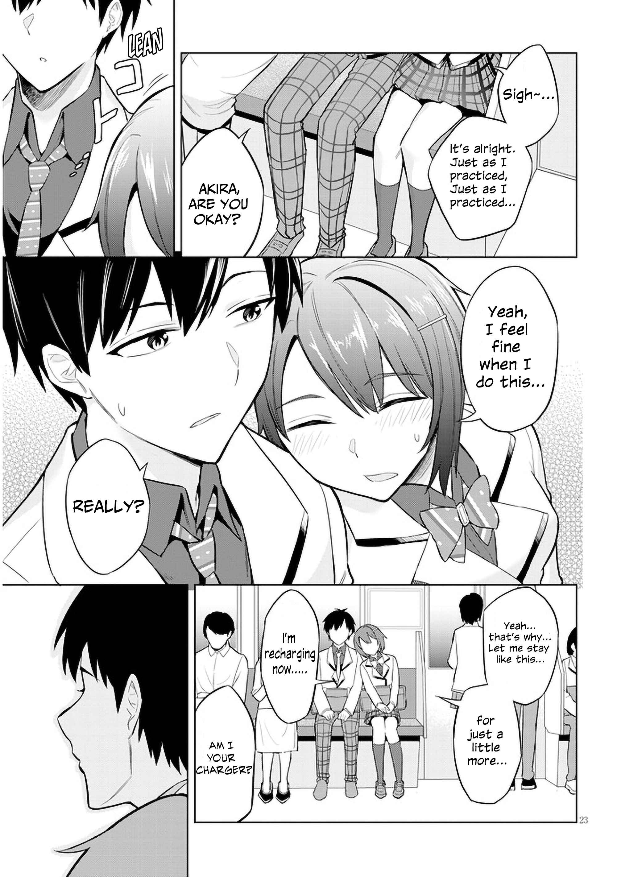 She was Actually My Stepsister.: Recently, the Sense of Distance Between Me and My New Stepbrother is Incredibly Close Chapter 6 page 23 - 