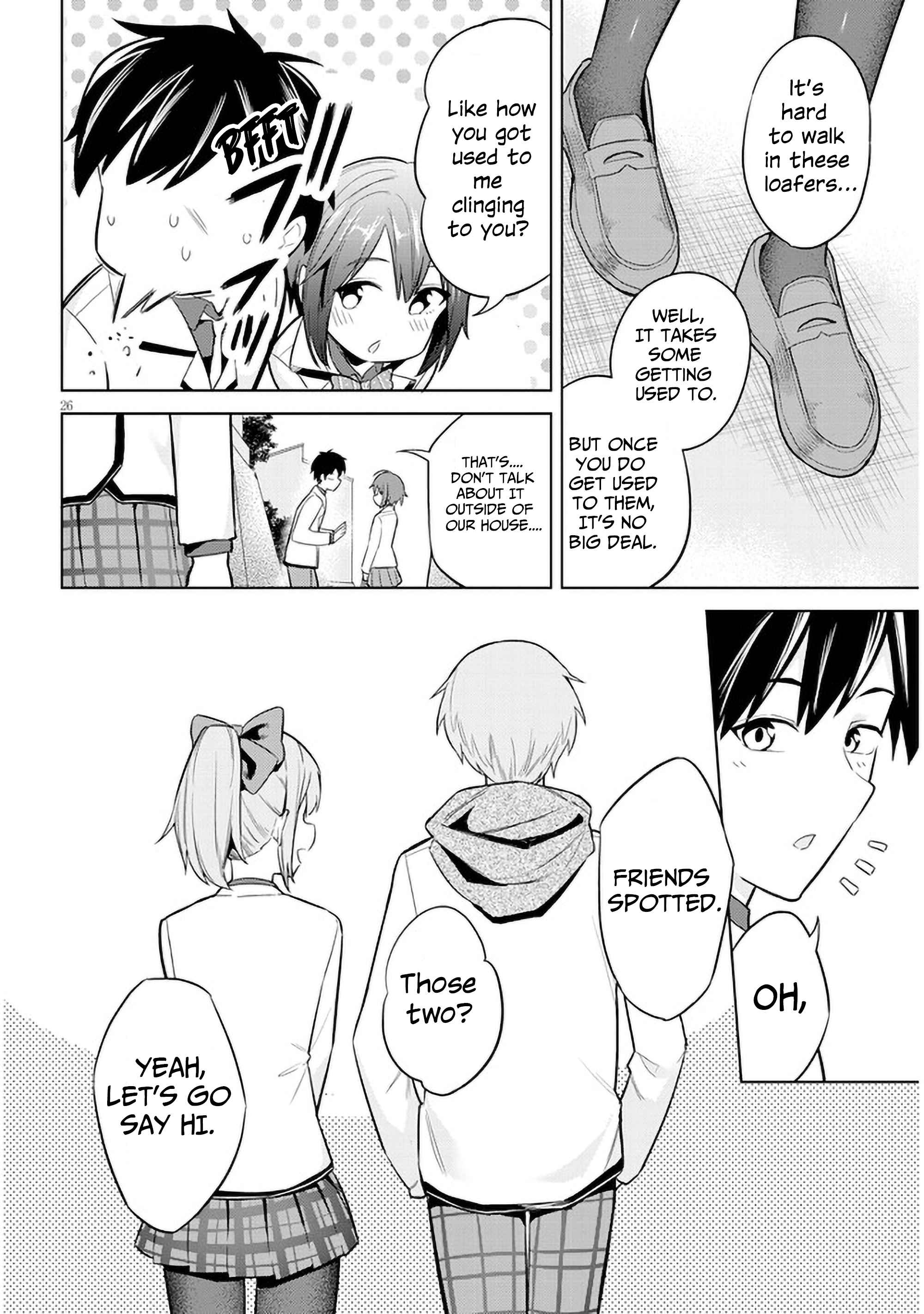 She was Actually My Stepsister.: Recently, the Sense of Distance Between Me and My New Stepbrother is Incredibly Close Chapter 6 page 26 - 
