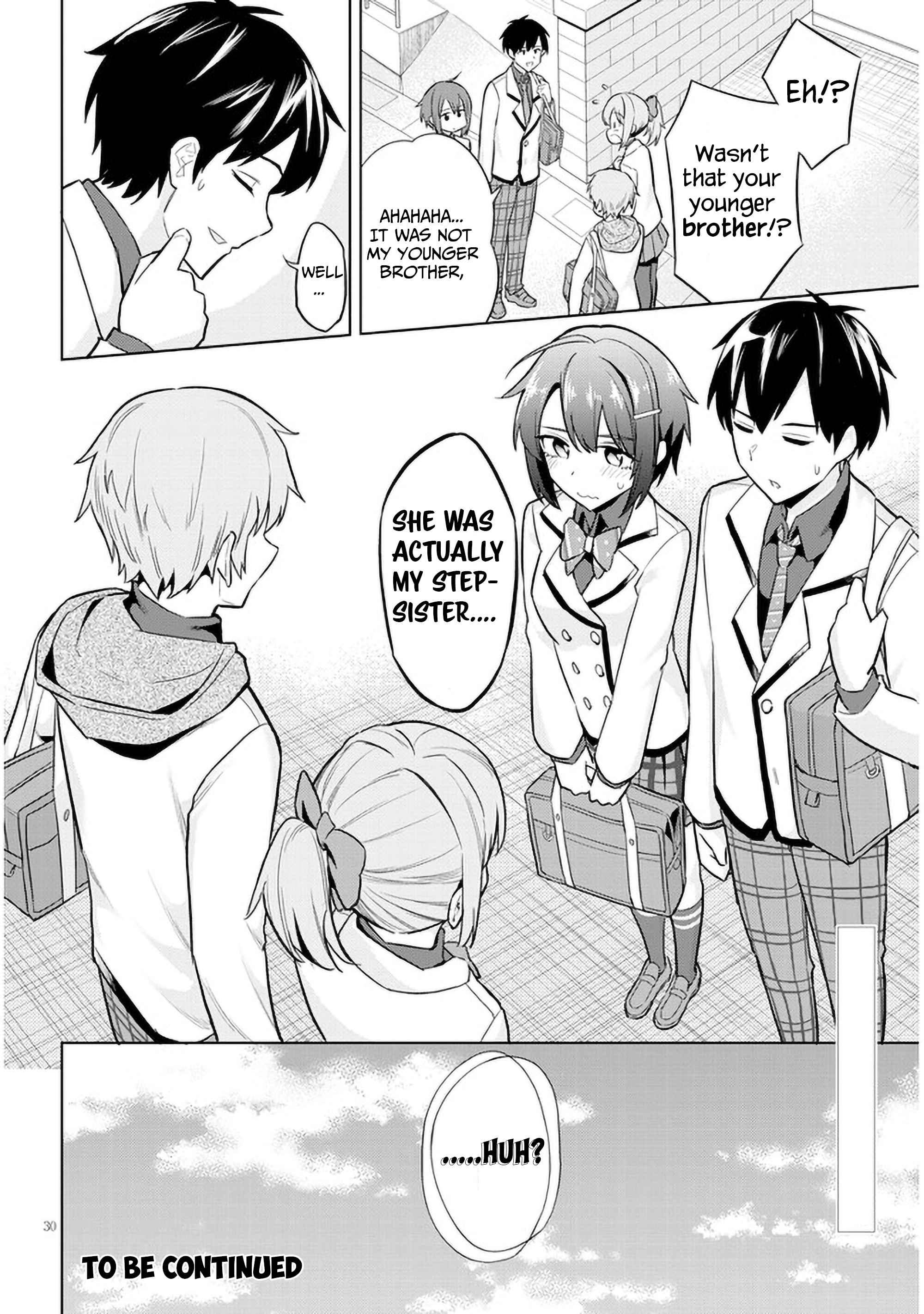 She was Actually My Stepsister.: Recently, the Sense of Distance Between Me and My New Stepbrother is Incredibly Close Chapter 6 page 30 - 