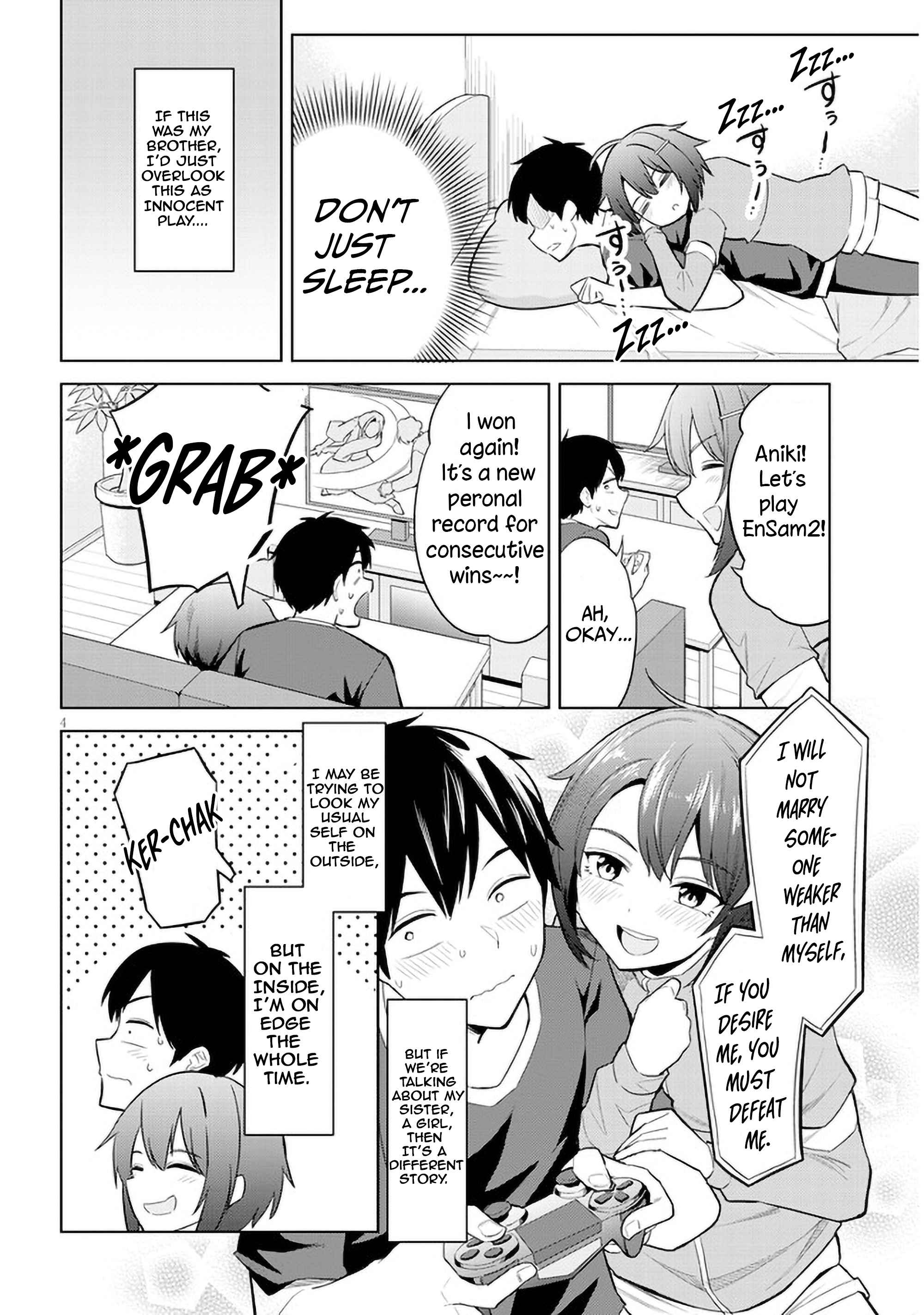 She was Actually My Stepsister.: Recently, the Sense of Distance Between Me and My New Stepbrother is Incredibly Close Chapter 6 page 4 - 