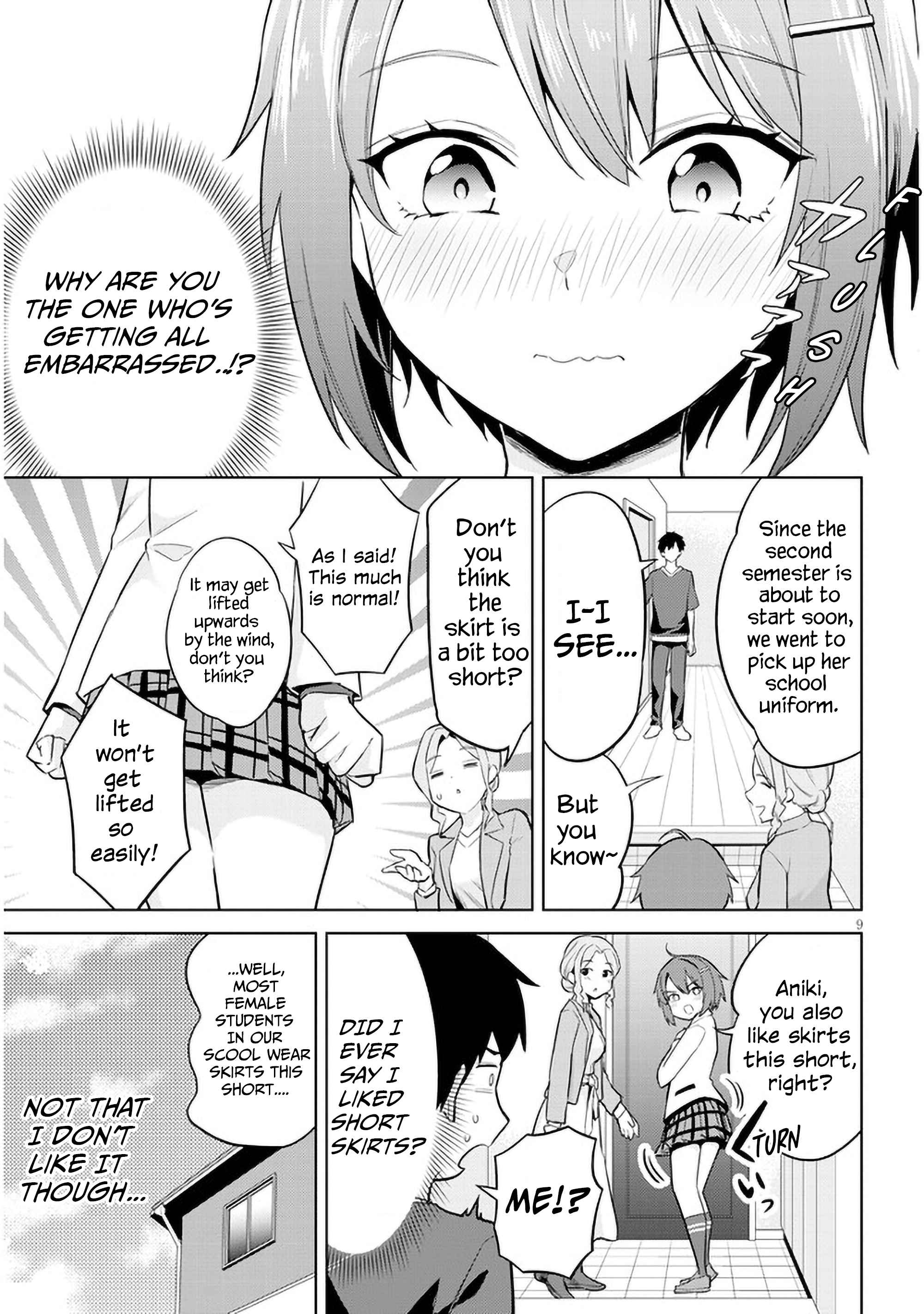 She was Actually My Stepsister.: Recently, the Sense of Distance Between Me and My New Stepbrother is Incredibly Close Chapter 6 page 9 - 