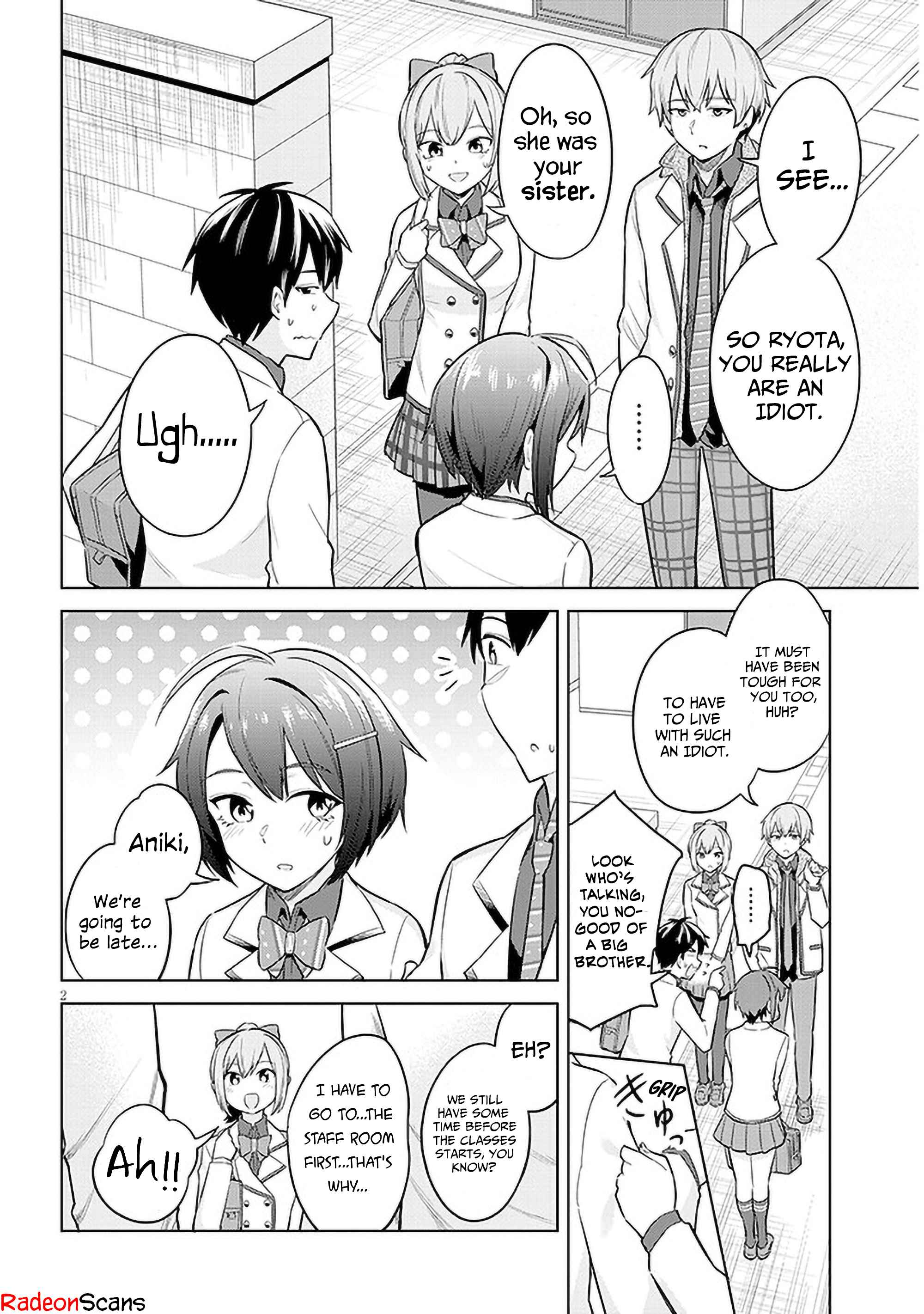 She was Actually My Stepsister.: Recently, the Sense of Distance Between Me and My New Stepbrother is Incredibly Close Chapter 7 page 2 - 