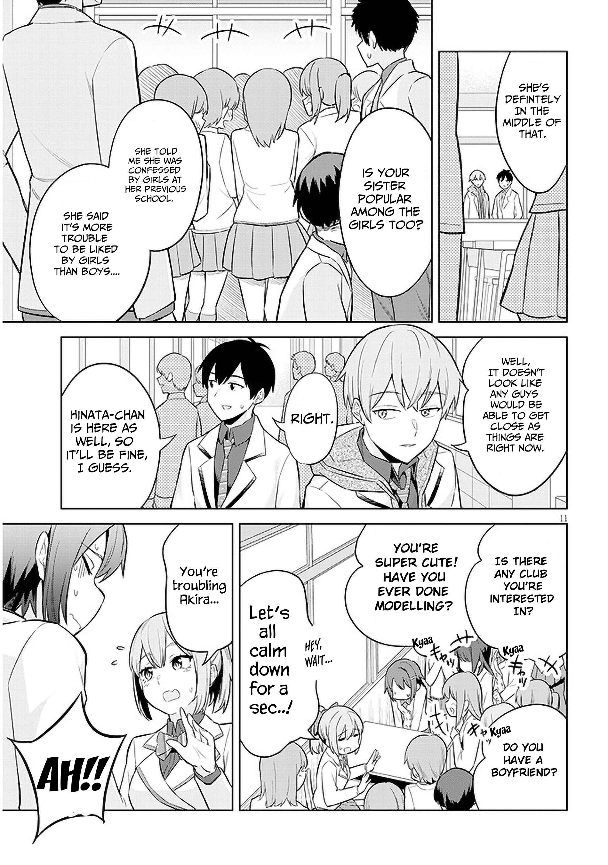 She was Actually My Stepsister.: Recently, the Sense of Distance Between Me and My New Stepbrother is Incredibly Close Chapter 7 page 11 - 