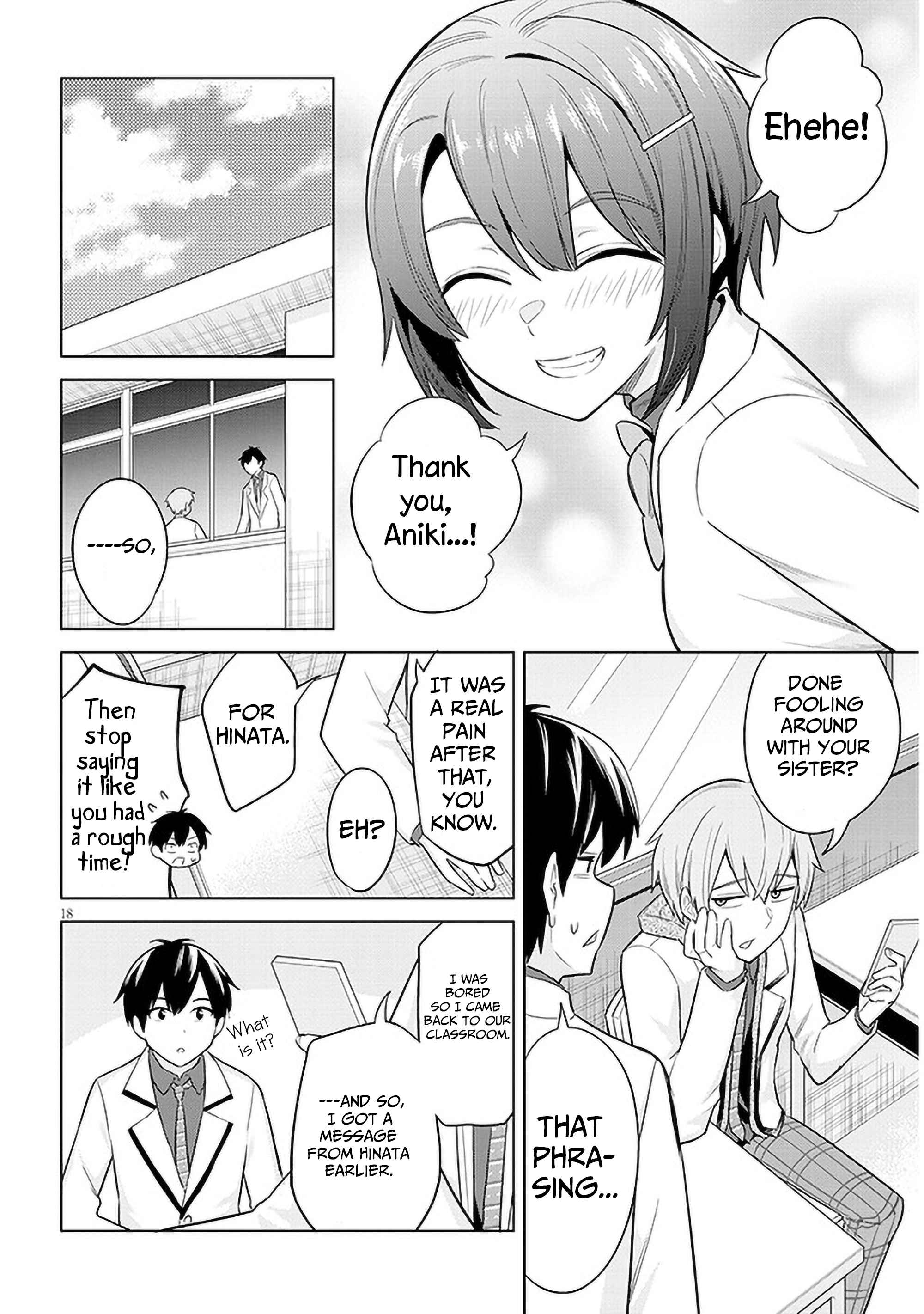 She was Actually My Stepsister.: Recently, the Sense of Distance Between Me and My New Stepbrother is Incredibly Close Chapter 7 page 18 - 