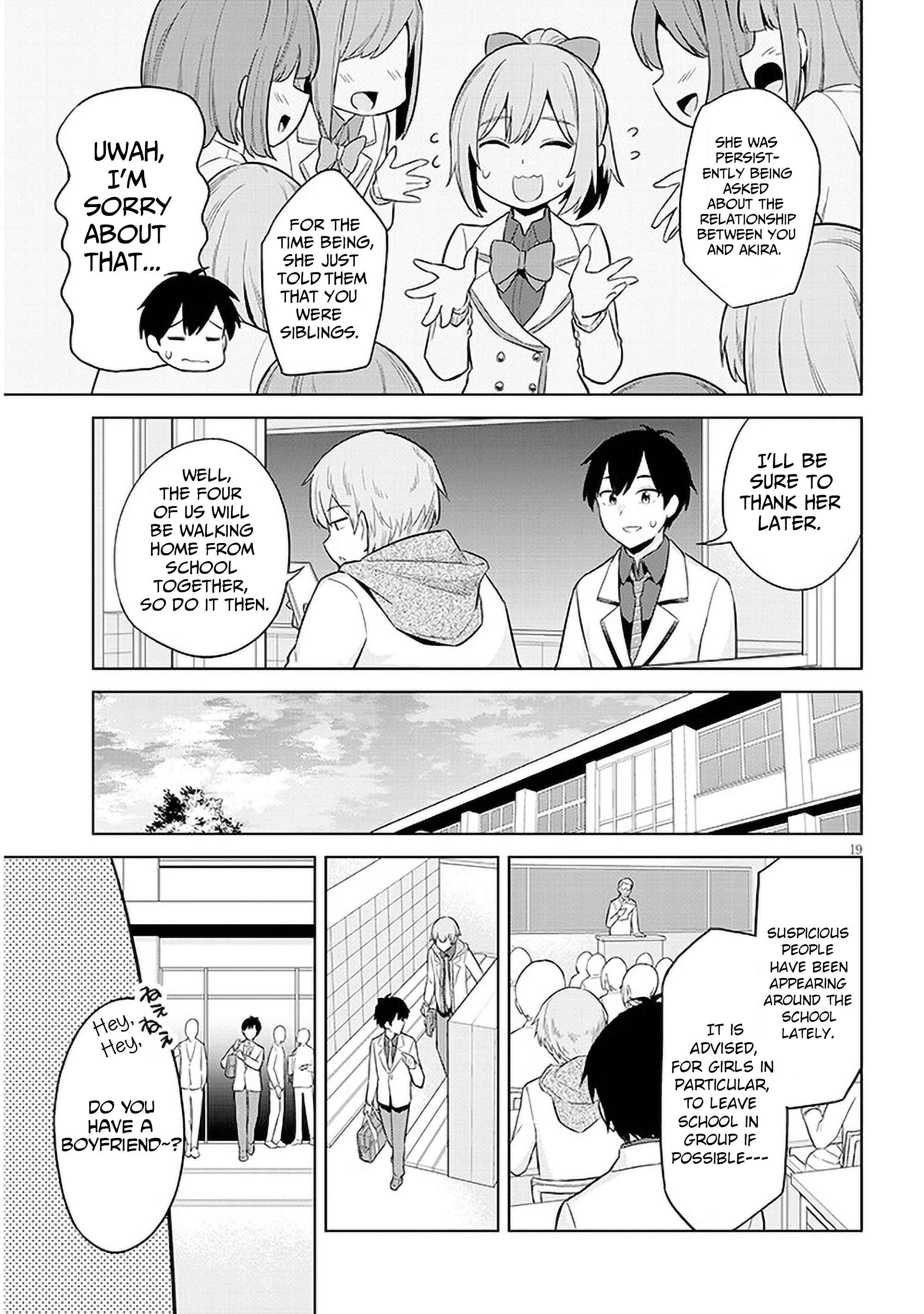 She was Actually My Stepsister.: Recently, the Sense of Distance Between Me and My New Stepbrother is Incredibly Close Chapter 7 page 19 - 