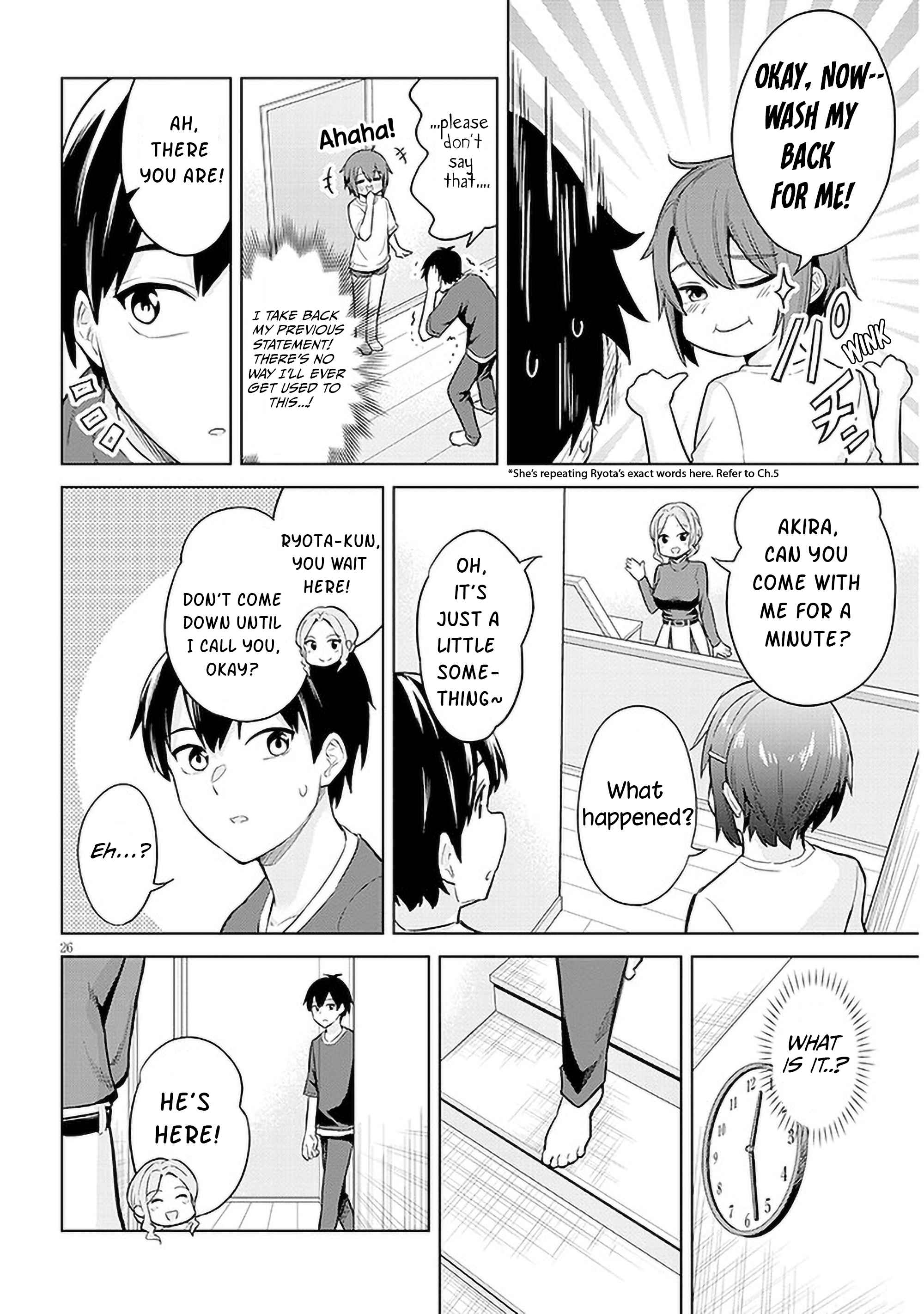 She was Actually My Stepsister.: Recently, the Sense of Distance Between Me and My New Stepbrother is Incredibly Close Chapter 7 page 26 - 