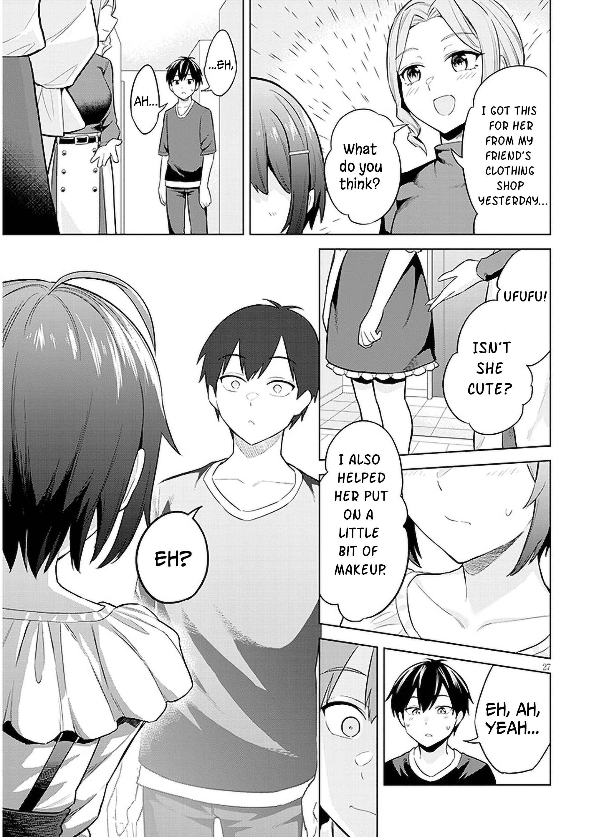 She was Actually My Stepsister.: Recently, the Sense of Distance Between Me and My New Stepbrother is Incredibly Close Chapter 7 page 27 - 