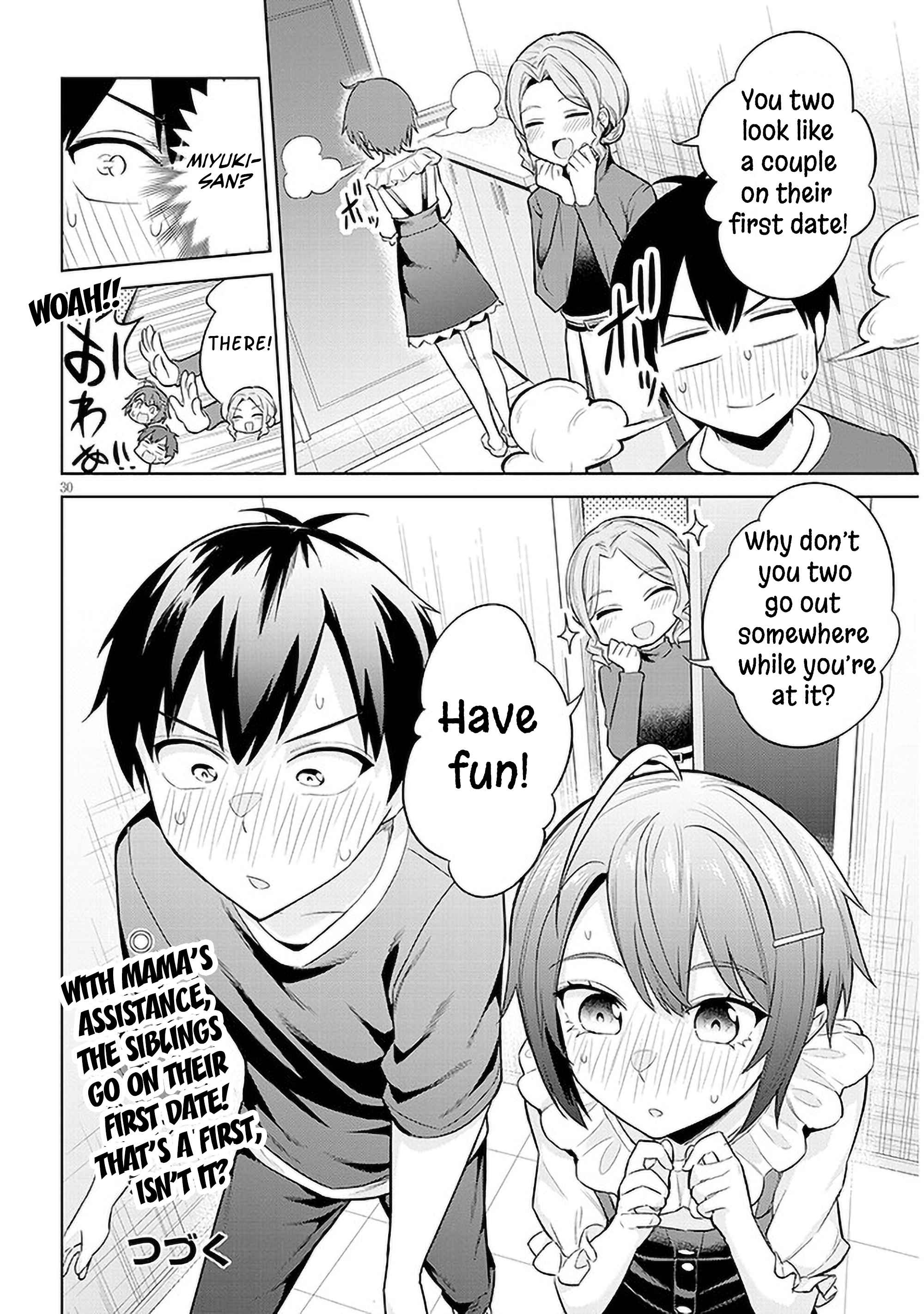 She was Actually My Stepsister.: Recently, the Sense of Distance Between Me and My New Stepbrother is Incredibly Close Chapter 7 page 30 - 