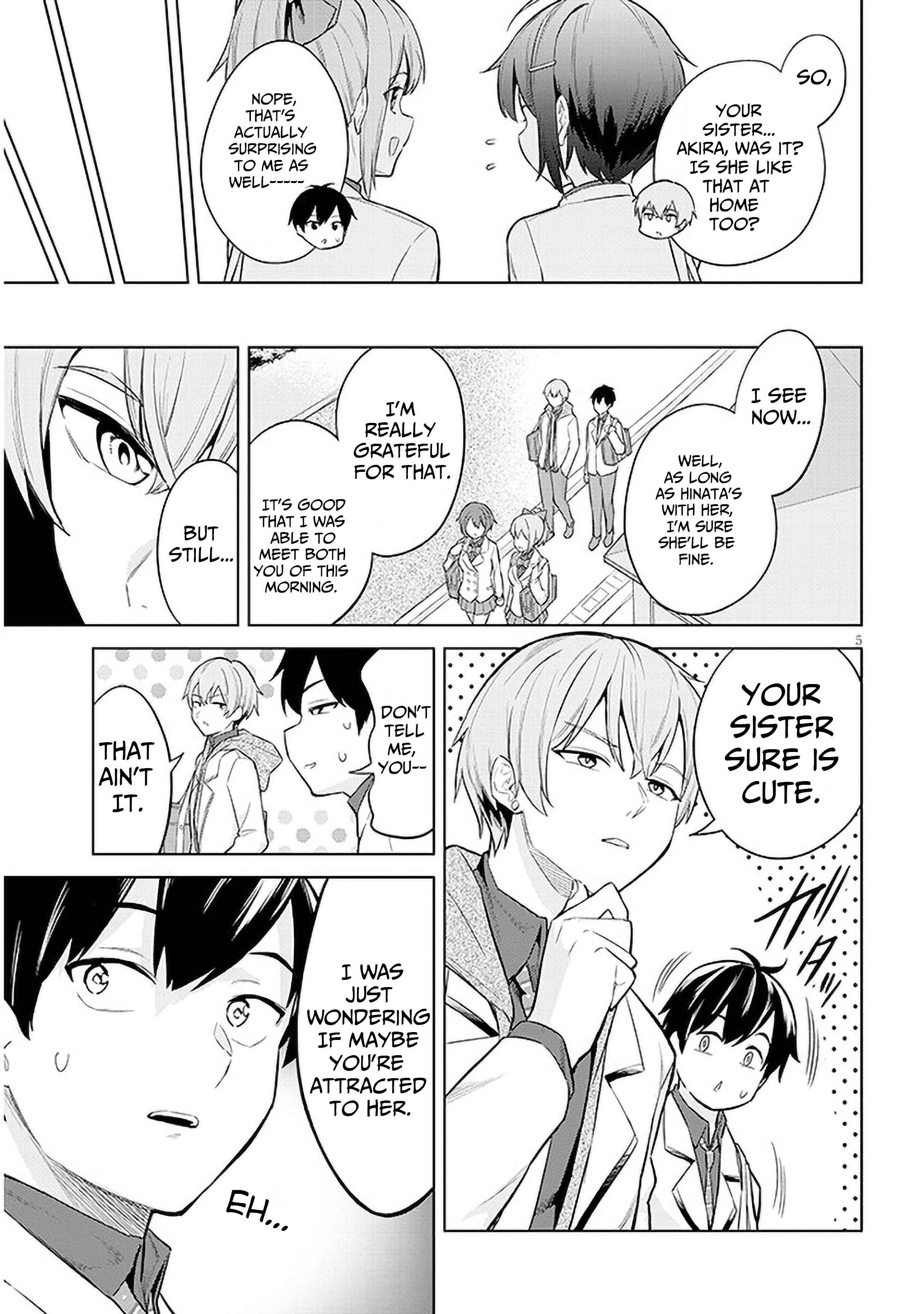 She was Actually My Stepsister.: Recently, the Sense of Distance Between Me and My New Stepbrother is Incredibly Close Chapter 7 page 5 - 