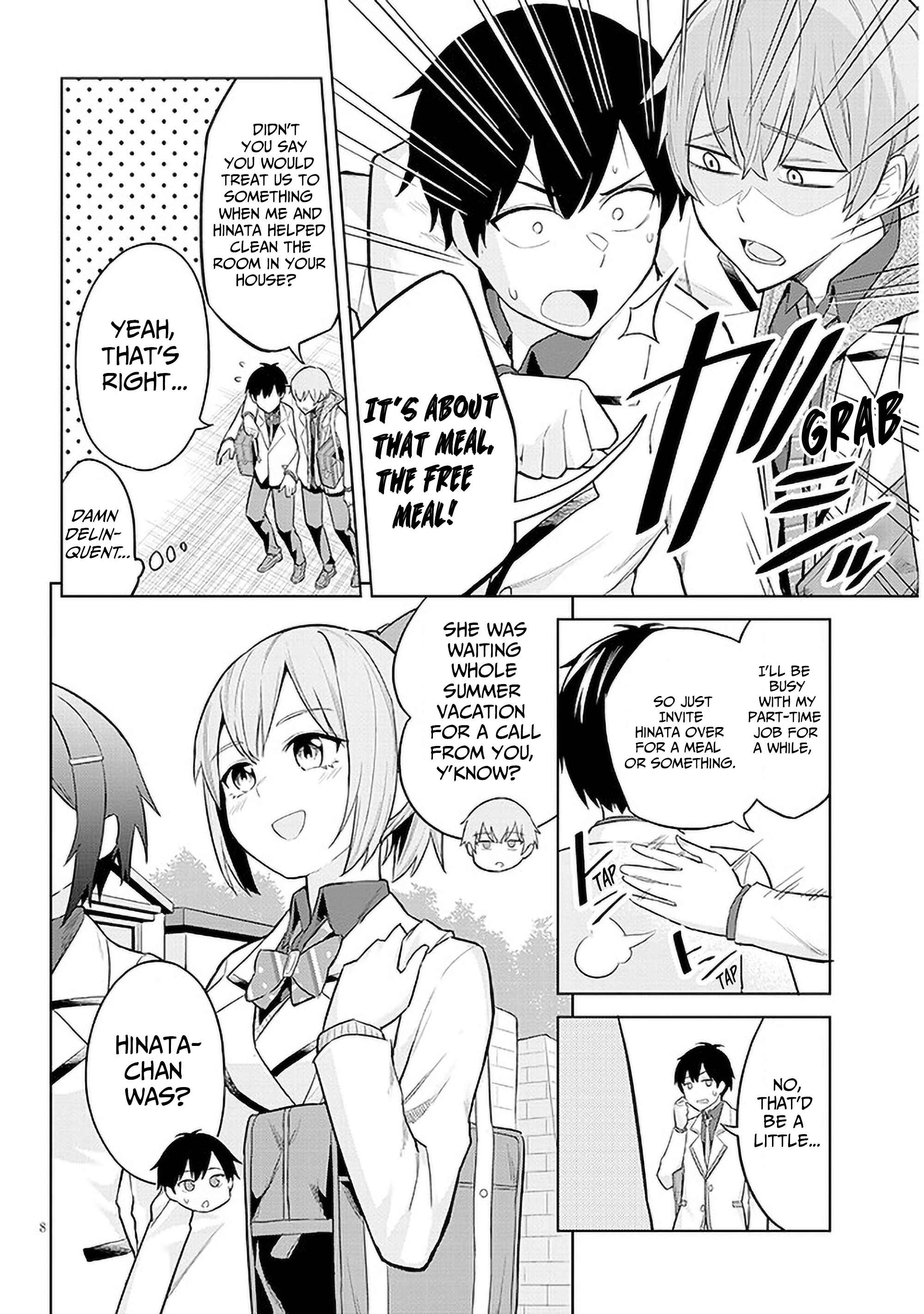 She was Actually My Stepsister.: Recently, the Sense of Distance Between Me and My New Stepbrother is Incredibly Close Chapter 7 page 8 - 