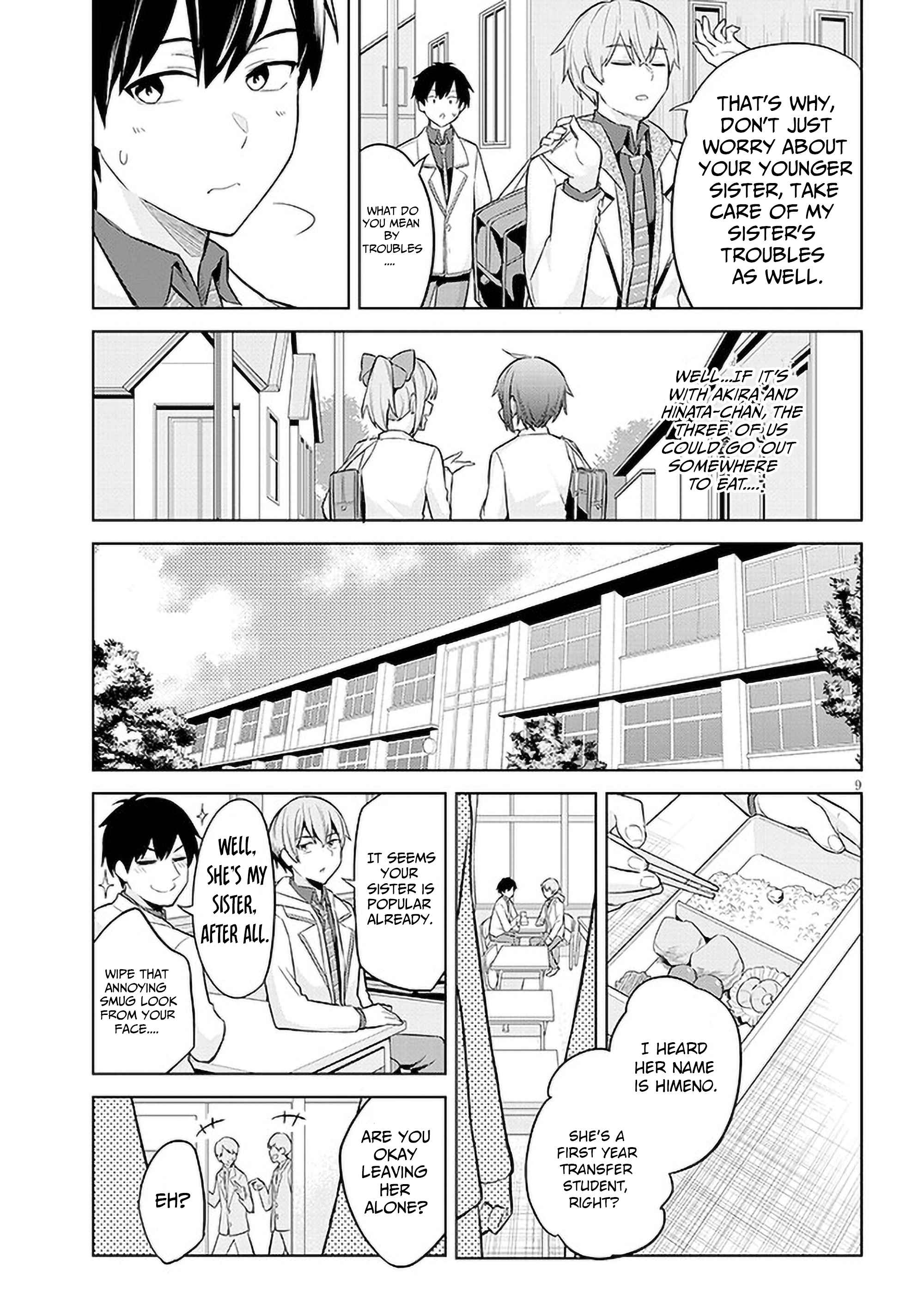 She was Actually My Stepsister.: Recently, the Sense of Distance Between Me and My New Stepbrother is Incredibly Close Chapter 7 page 9 - 