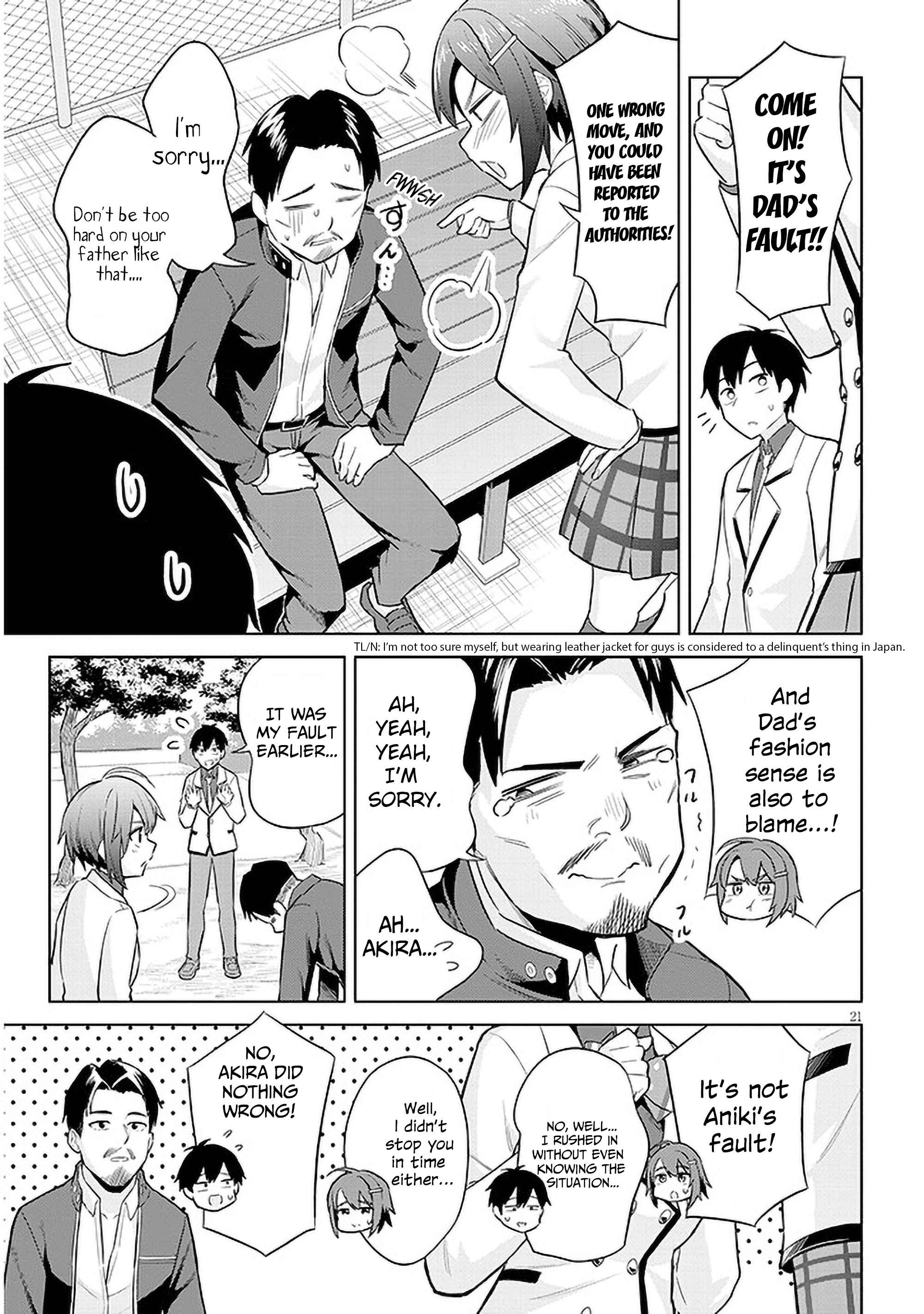She was Actually My Stepsister.: Recently, the Sense of Distance Between Me and My New Stepbrother is Incredibly Close Chapter 8 page 20 - 