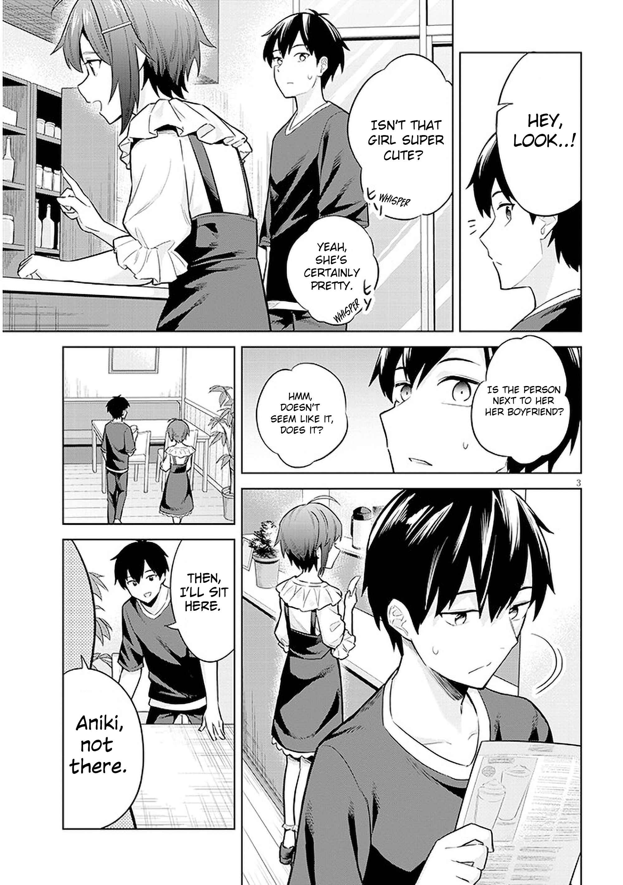 She was Actually My Stepsister.: Recently, the Sense of Distance Between Me and My New Stepbrother is Incredibly Close Chapter 8 page 3 - 