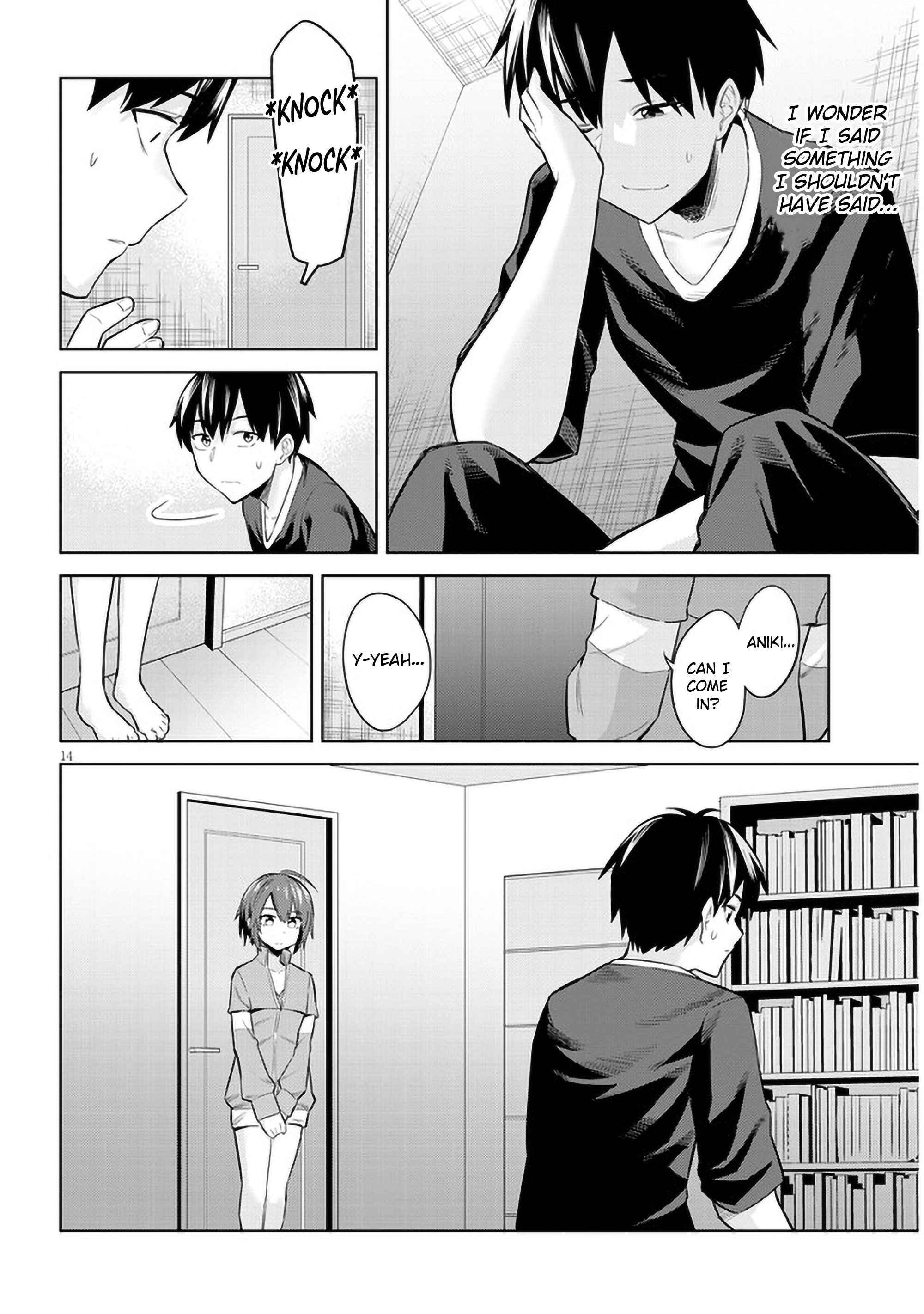 She was Actually My Stepsister.: Recently, the Sense of Distance Between Me and My New Stepbrother is Incredibly Close Chapter 9 page 15 - 