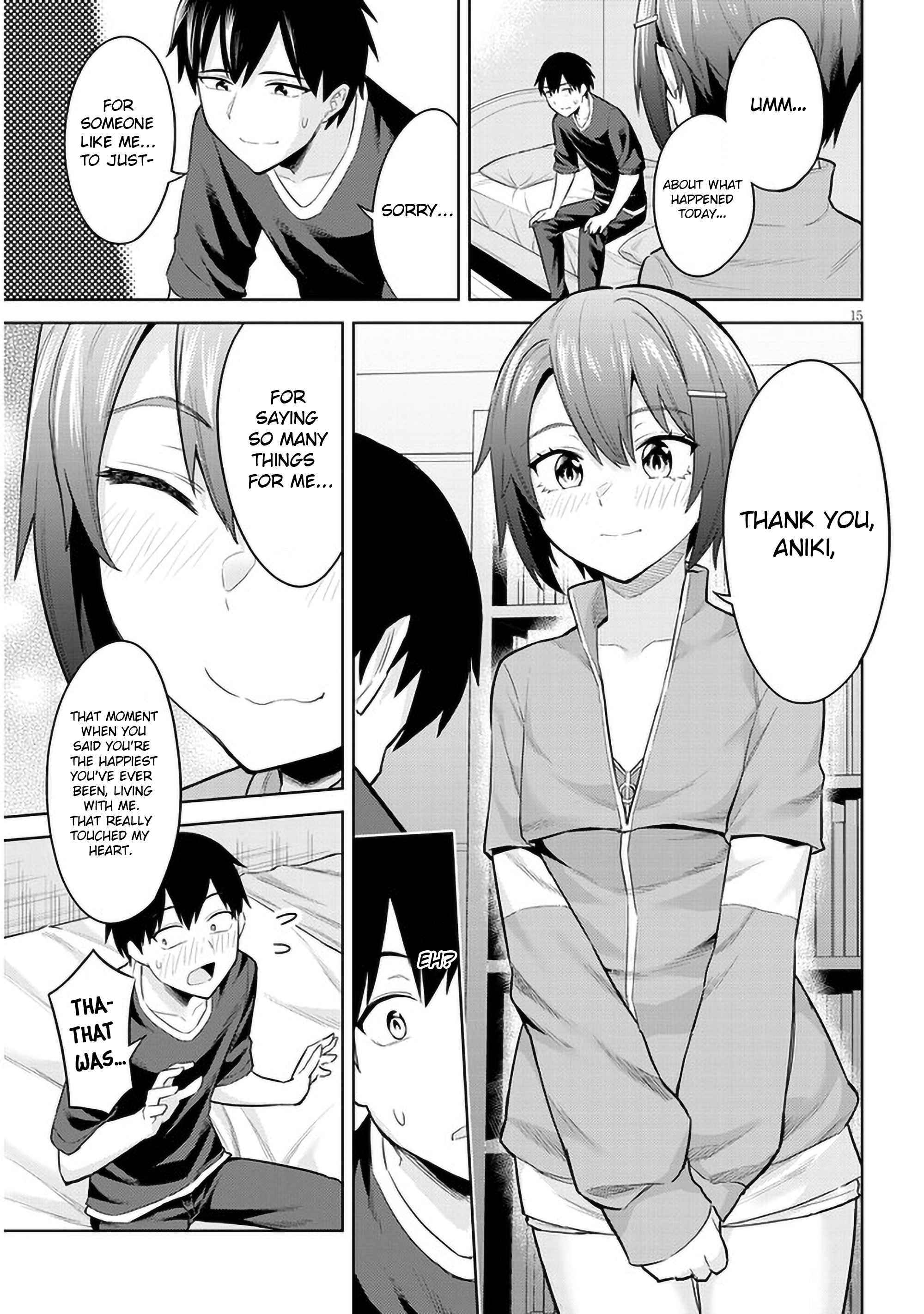 She was Actually My Stepsister.: Recently, the Sense of Distance Between Me and My New Stepbrother is Incredibly Close Chapter 9 page 16 - 