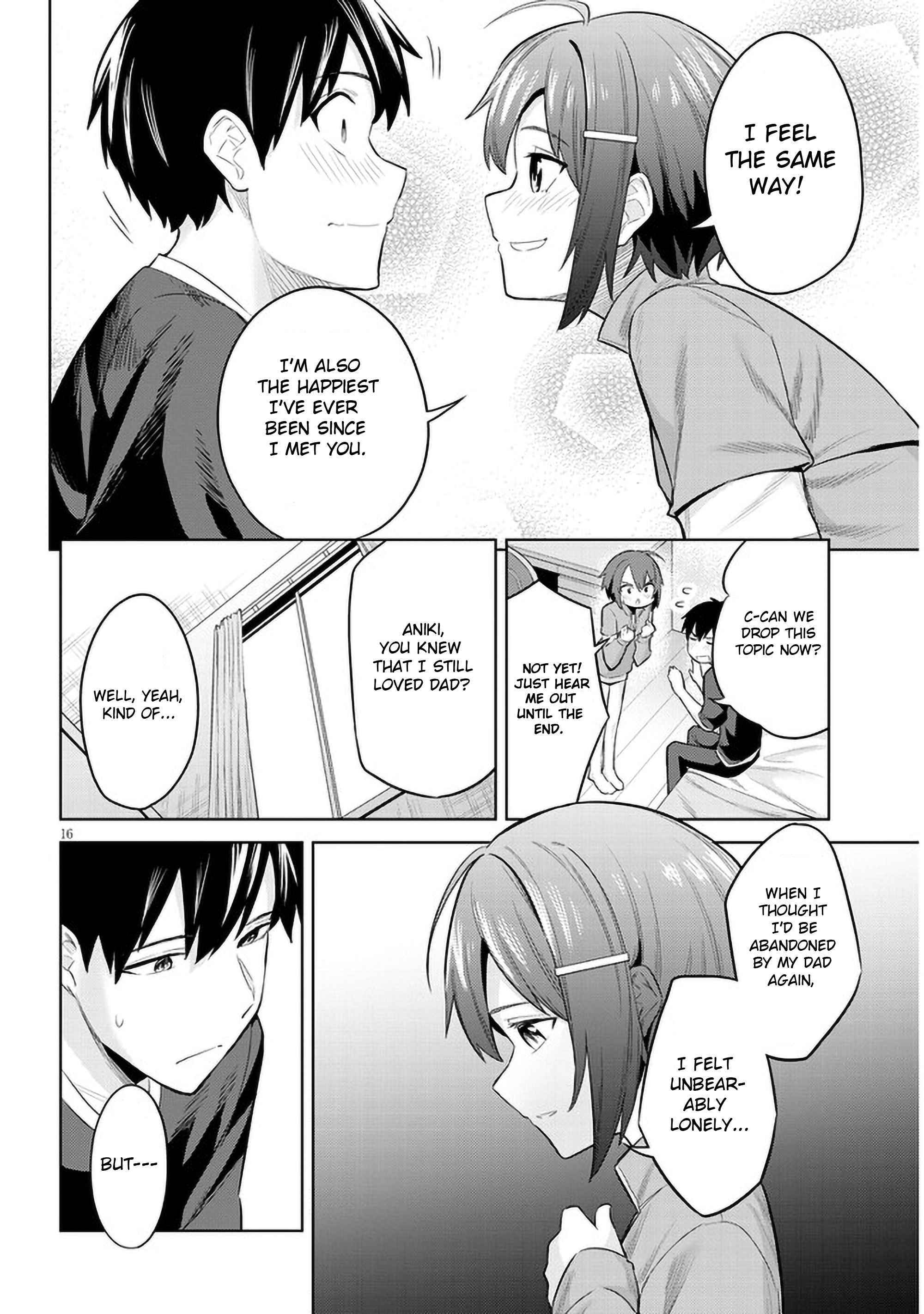 She was Actually My Stepsister.: Recently, the Sense of Distance Between Me and My New Stepbrother is Incredibly Close Chapter 9 page 17 - 