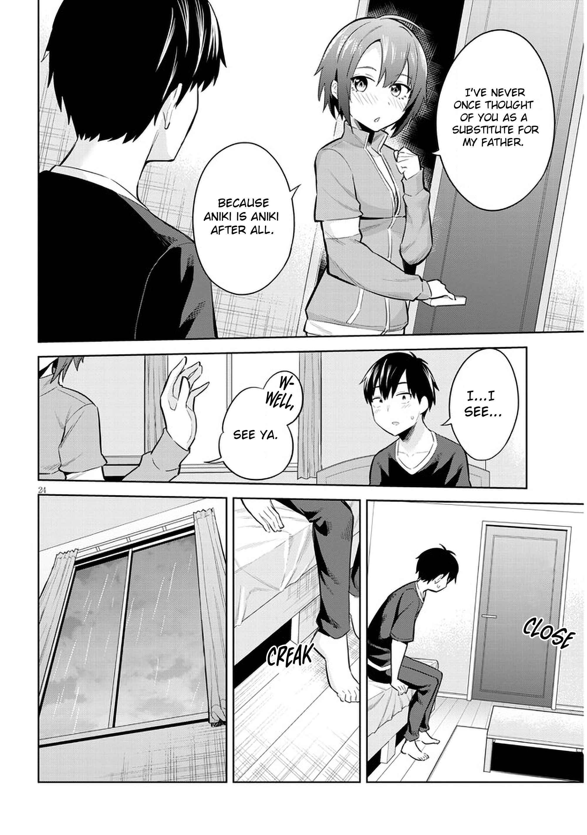 She was Actually My Stepsister.: Recently, the Sense of Distance Between Me and My New Stepbrother is Incredibly Close Chapter 9 page 24 - 