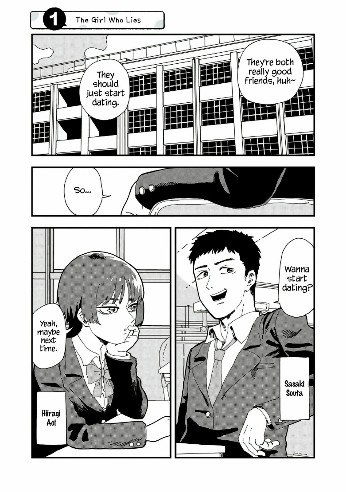 She Who Lies Is Still Acting Like a Girlfriend Today Chapter 1 page 4 - 