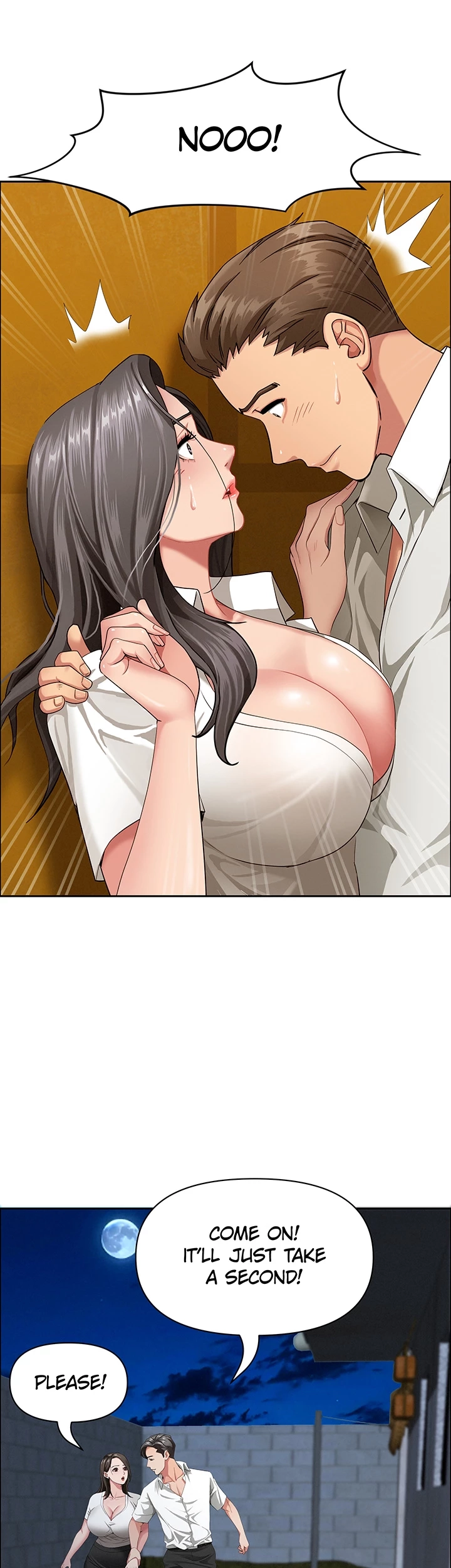 She