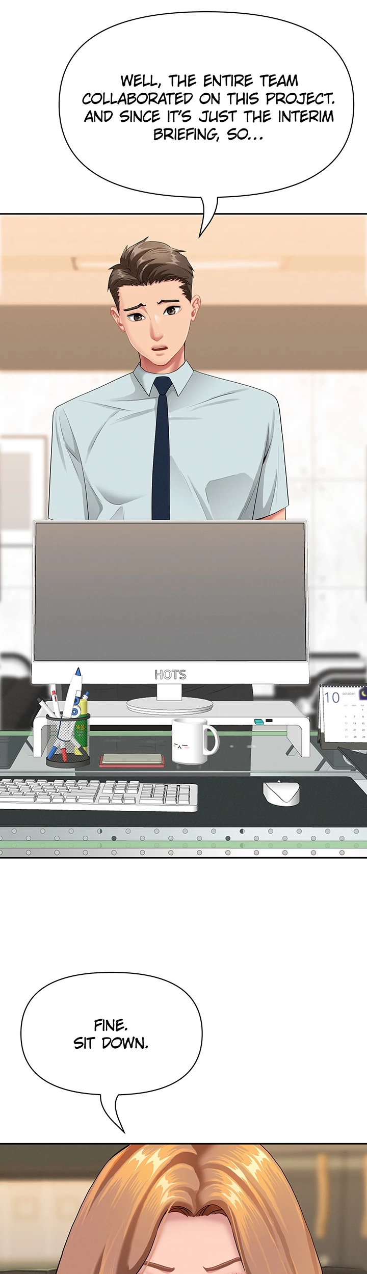 She