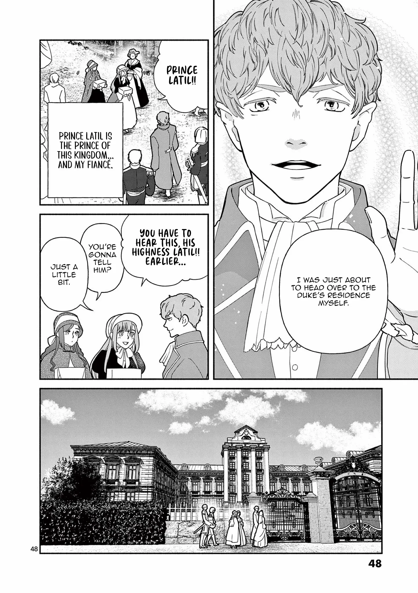 Shi ni Kake Akuyaku Reijou no Shissou - Kaishin shite mo Muda Datta no de Hatsukoi no Hito ga Sarattekuremashita Chapter 1 page 48 - 