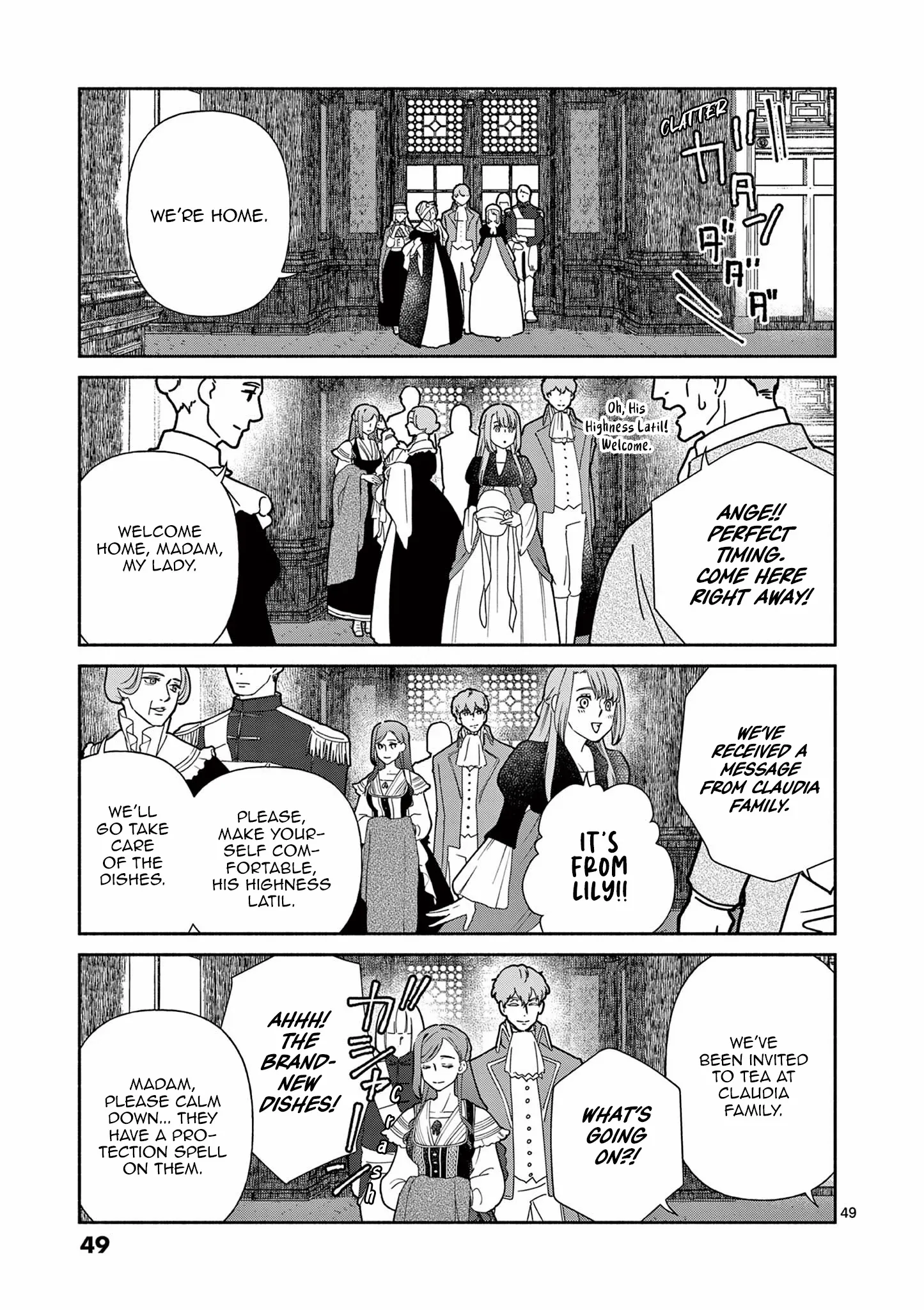 Shi ni Kake Akuyaku Reijou no Shissou - Kaishin shite mo Muda Datta no de Hatsukoi no Hito ga Sarattekuremashita Chapter 1 page 49 - 