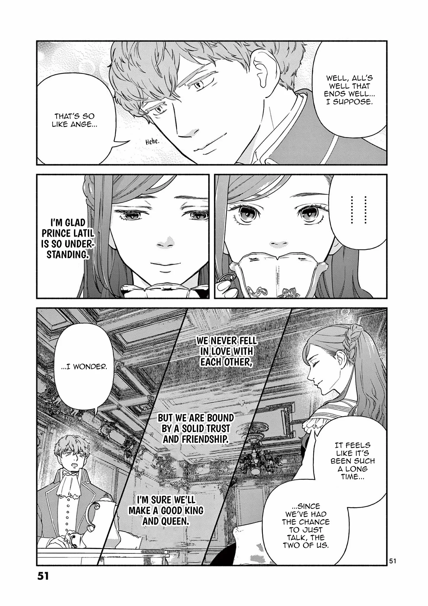 Shi ni Kake Akuyaku Reijou no Shissou - Kaishin shite mo Muda Datta no de Hatsukoi no Hito ga Sarattekuremashita Chapter 1 page 51 - 
