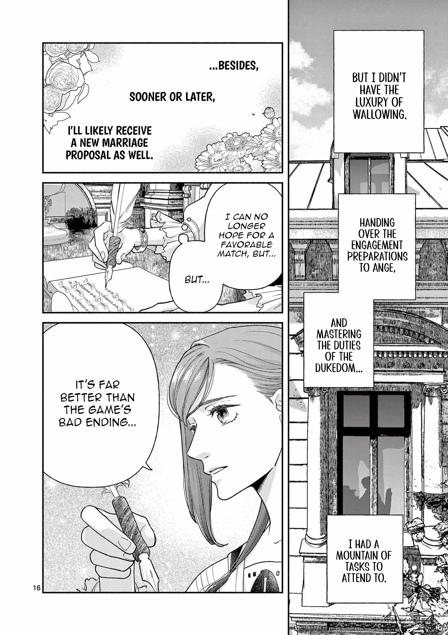 Shi ni Kake Akuyaku Reijou no Shissou - Kaishin shite mo Muda Datta no de Hatsukoi no Hito ga Sarattekuremashita Chapter 2 page 16 - 