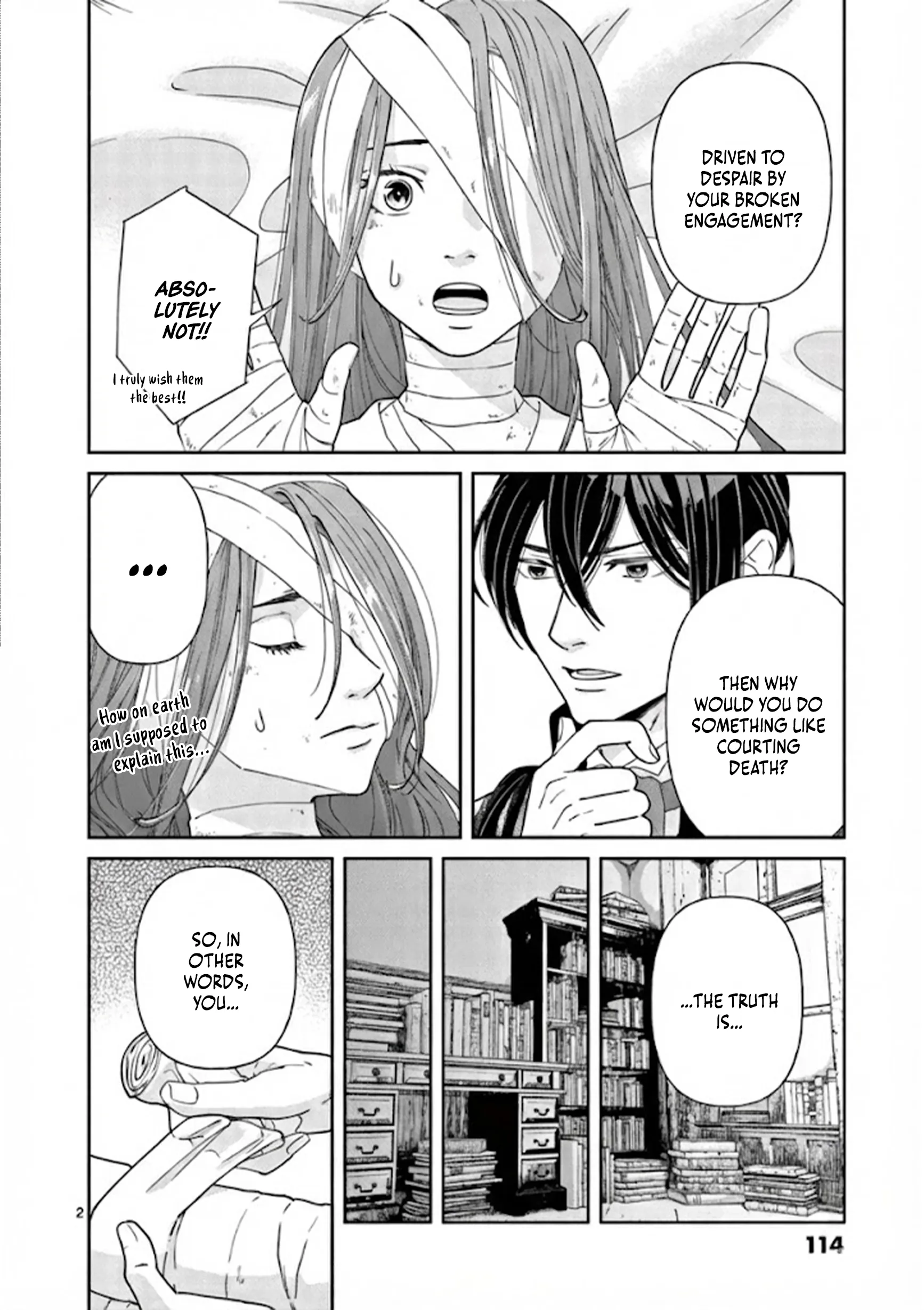 Shi ni Kake Akuyaku Reijou no Shissou - Kaishin shite mo Muda Datta no de Hatsukoi no Hito ga Sarattekuremashita Chapter 5 page 2 - 