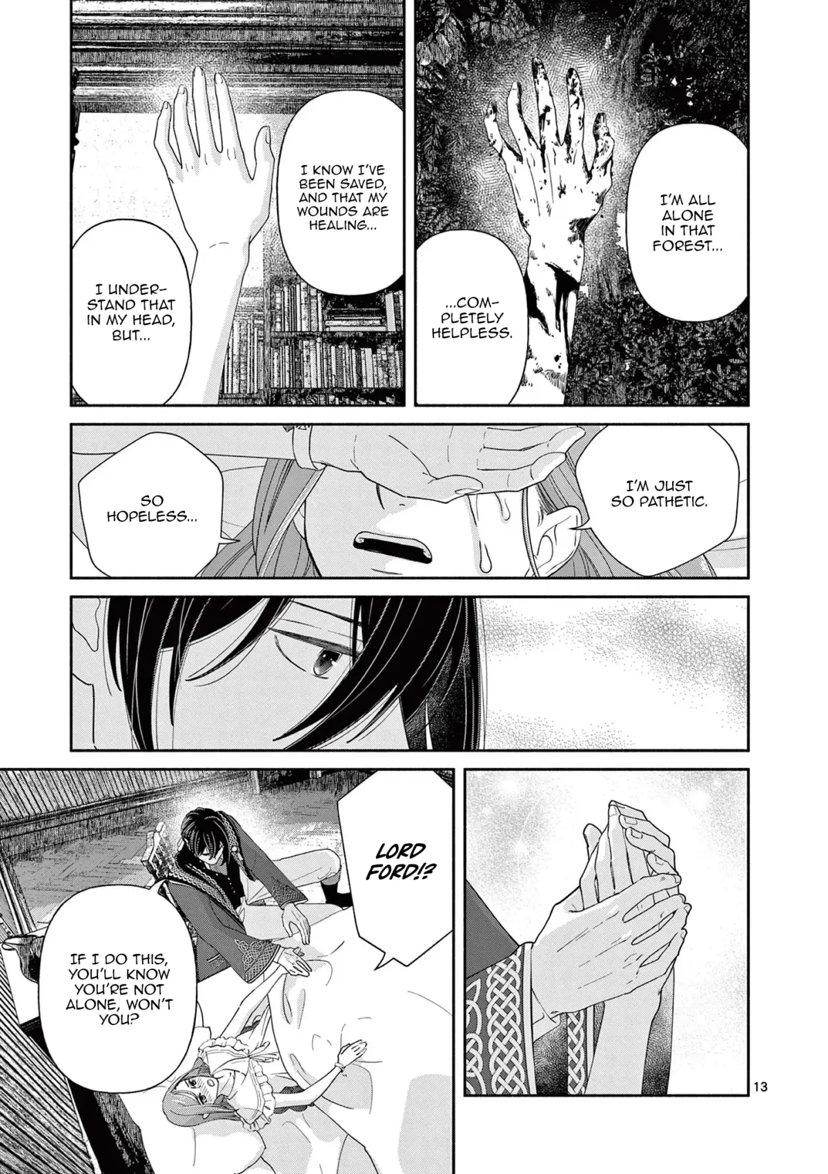 Shi ni Kake Akuyaku Reijou no Shissou - Kaishin shite mo Muda Datta no de Hatsukoi no Hito ga Sarattekuremashita Chapter 9 page 13 - 
