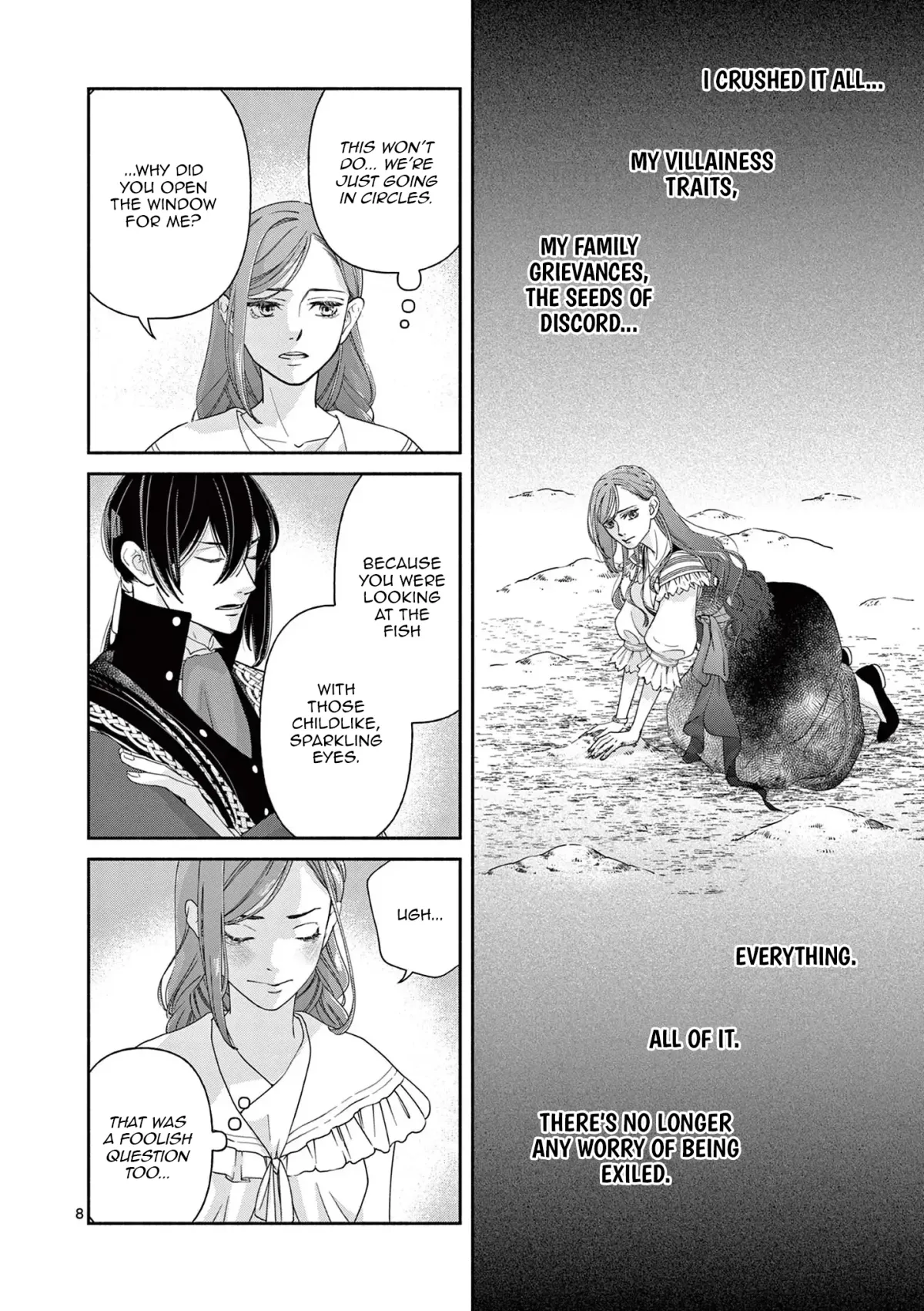 Shi ni Kake Akuyaku Reijou no Shissou - Kaishin shite mo Muda Datta no de Hatsukoi no Hito ga Sarattekuremashita Chapter 9 page 8 - 