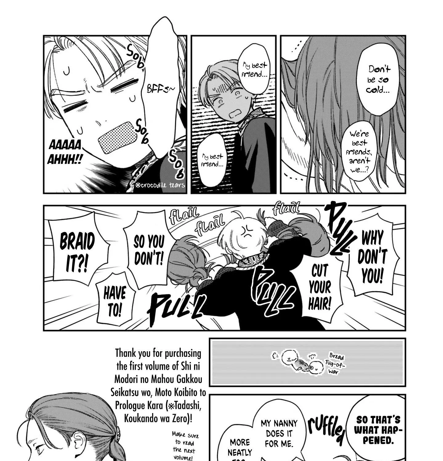 Shi ni Modori no Mahou Gakkou Seikatsu wo, Moto Koibito to Prologue Kara (Tadashi, Koukando wa Zero) Chapter 4.5 page 5 - 