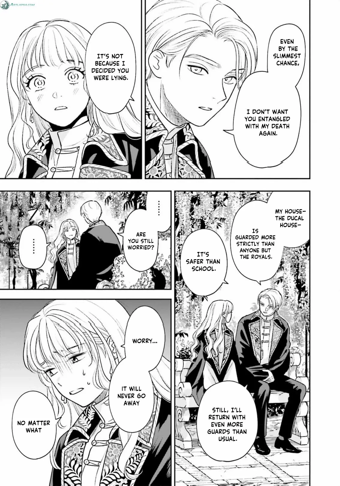Shi ni Modori no Mahou Gakkou Seikatsu wo, Moto Koibito to Prologue Kara Chapter 25 page 42 - 