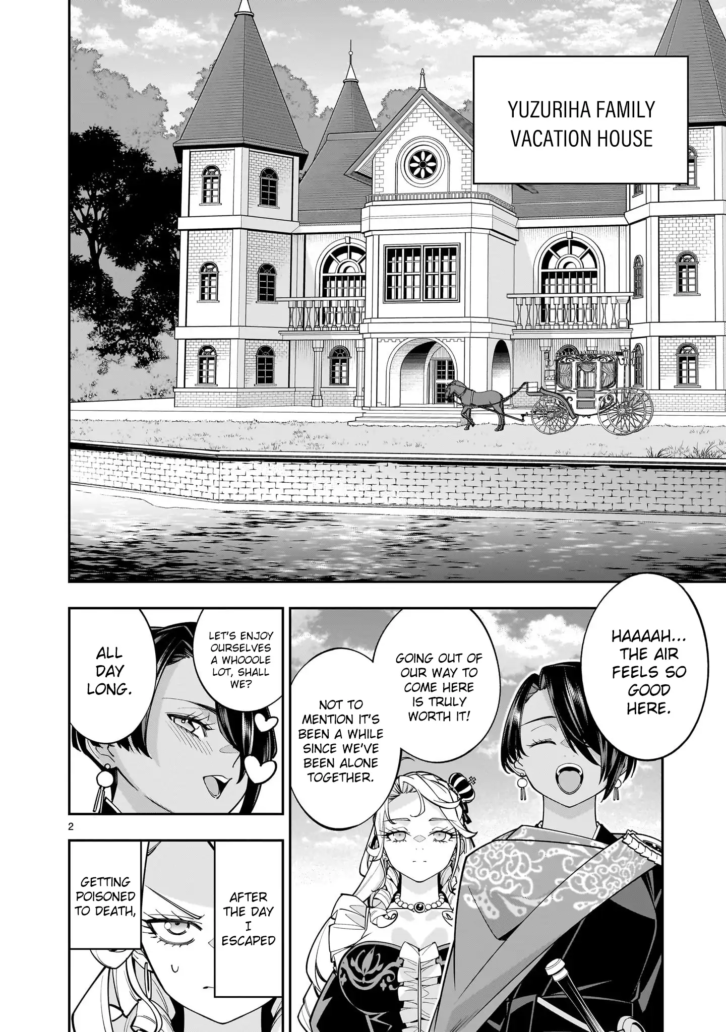 Shi ni Modori Oujo wa Ikinobiru Tameni Yuri Harem wo Tsukuru Koto ni Shita Chapter 10 page 2 - 