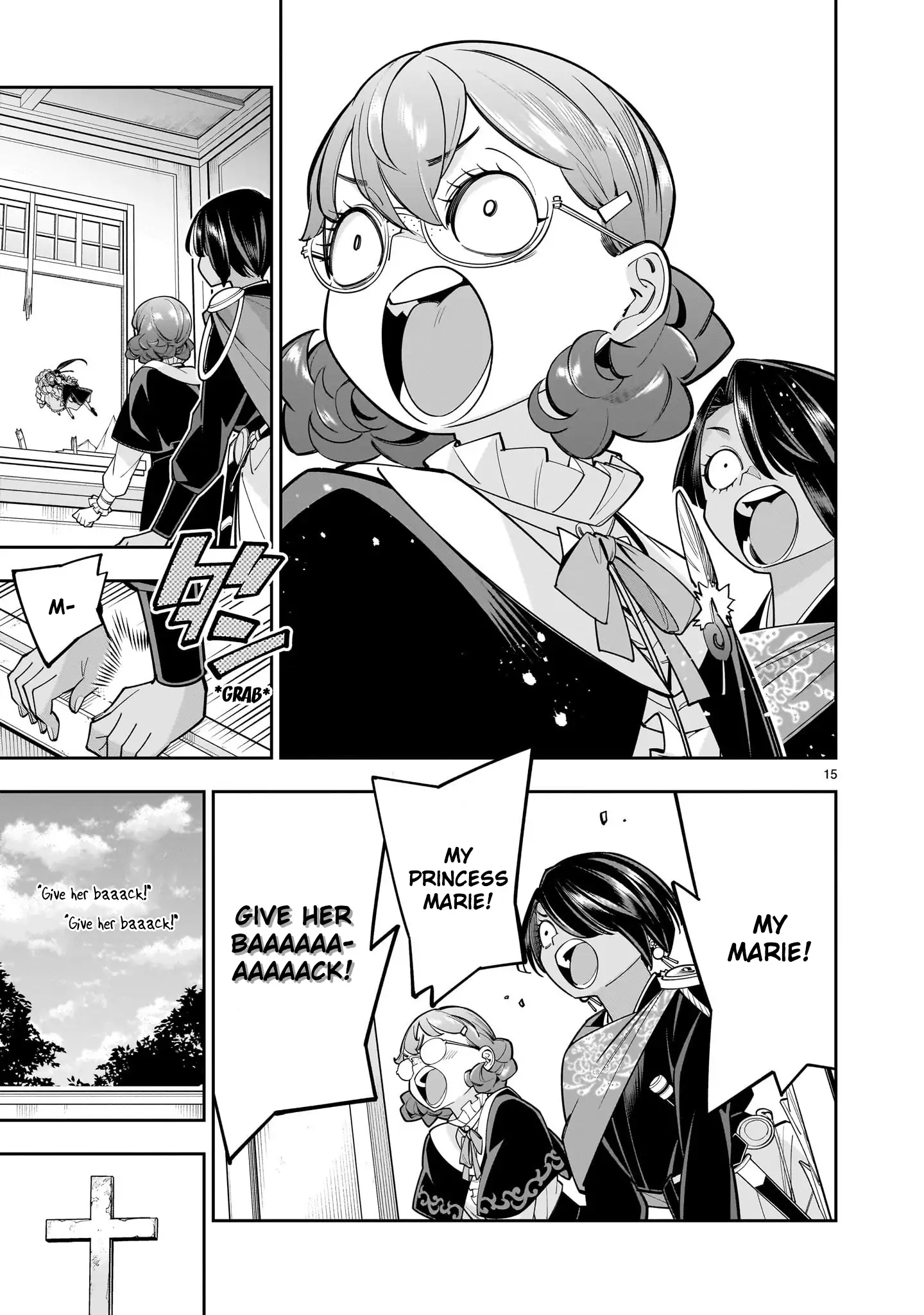Shi ni Modori Oujo wa Ikinobiru Tameni Yuri Harem wo Tsukuru Koto ni Shita Chapter 10 page 15 - 