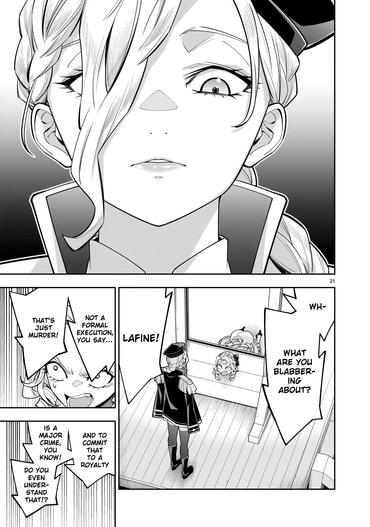 Shi ni Modori Oujo wa Ikinobiru Tameni Yuri Harem wo Tsukuru Koto ni Shita Chapter 10 page 37 - 