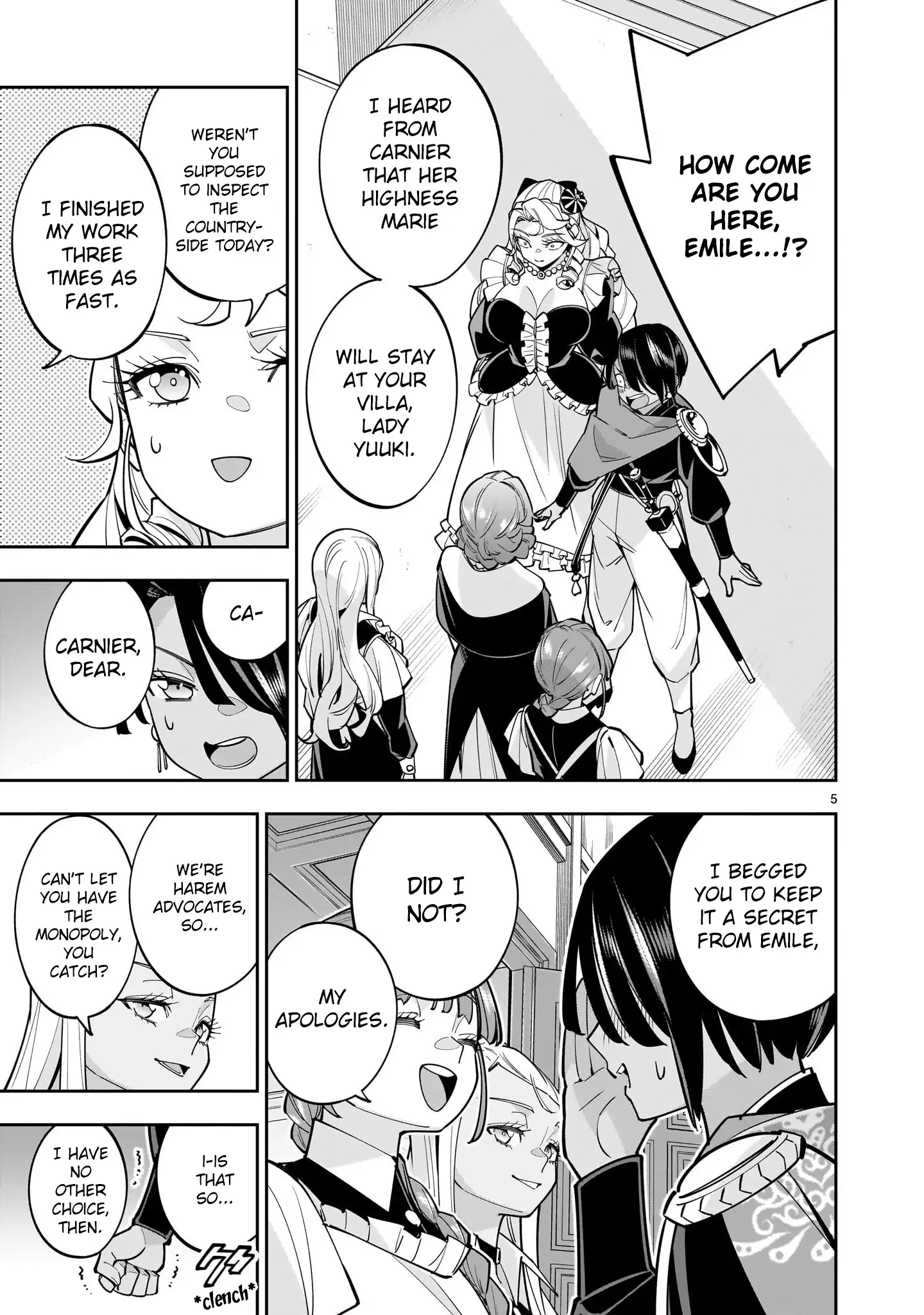 Shi ni Modori Oujo wa Ikinobiru Tameni Yuri Harem wo Tsukuru Koto ni Shita Chapter 10 page 5 - 