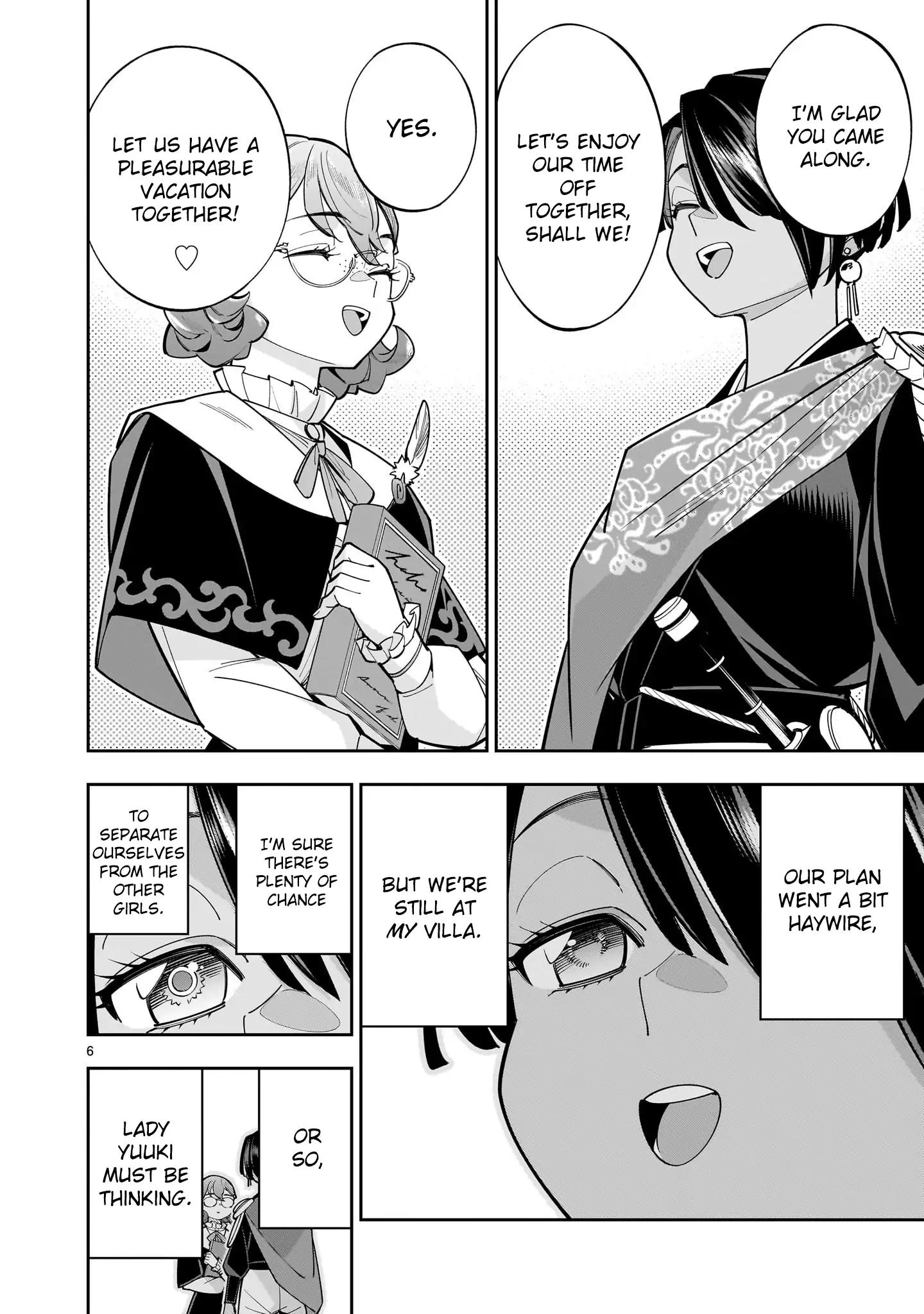 Shi ni Modori Oujo wa Ikinobiru Tameni Yuri Harem wo Tsukuru Koto ni Shita Chapter 10 page 6 - 