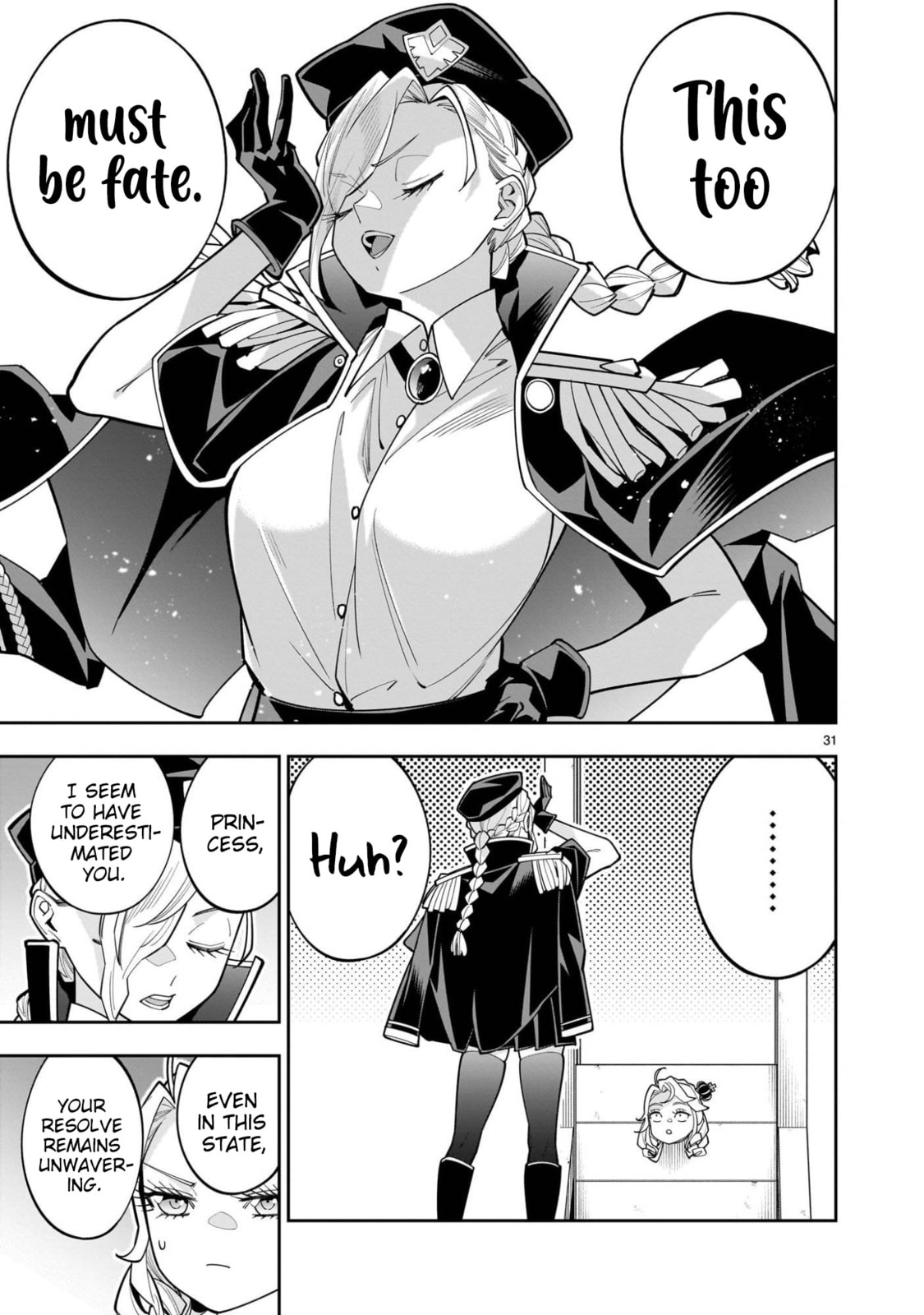 Shi ni Modori Oujo wa Ikinobiru Tameni Yuri Harem wo Tsukuru Koto ni Shita Chapter 11 page 31 - 