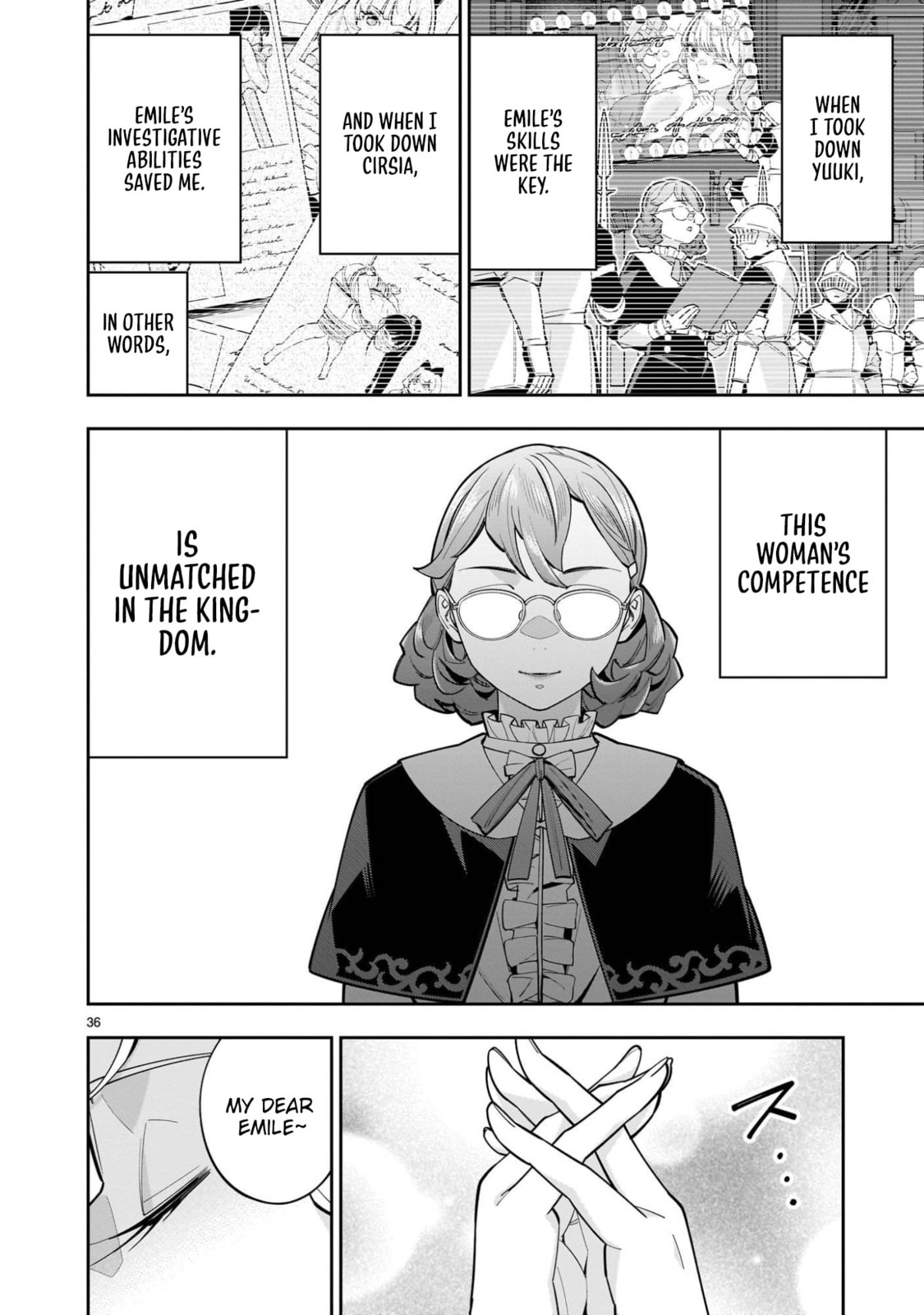 Shi ni Modori Oujo wa Ikinobiru Tameni Yuri Harem wo Tsukuru Koto ni Shita Chapter 11 page 36 - 
