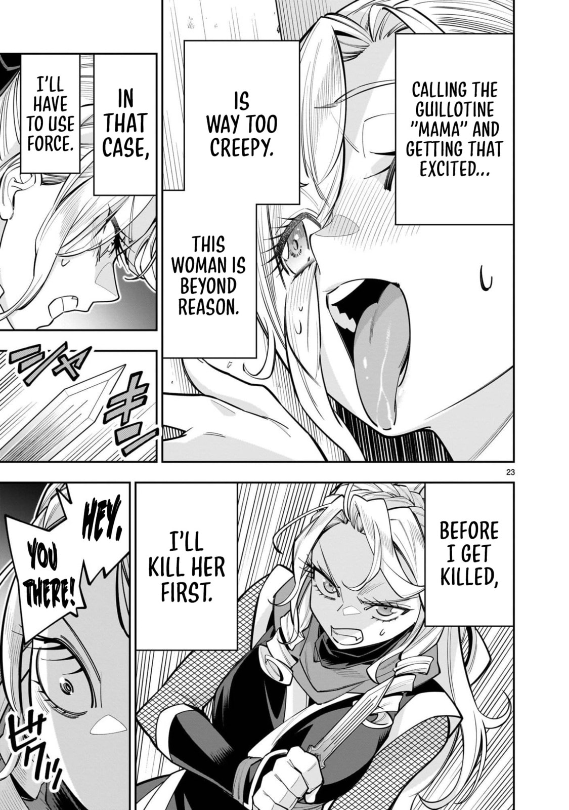 Shi ni Modori Oujo wa Ikinobiru Tameni Yuri Harem wo Tsukuru Koto ni Shita Chapter 12 page 23 - 